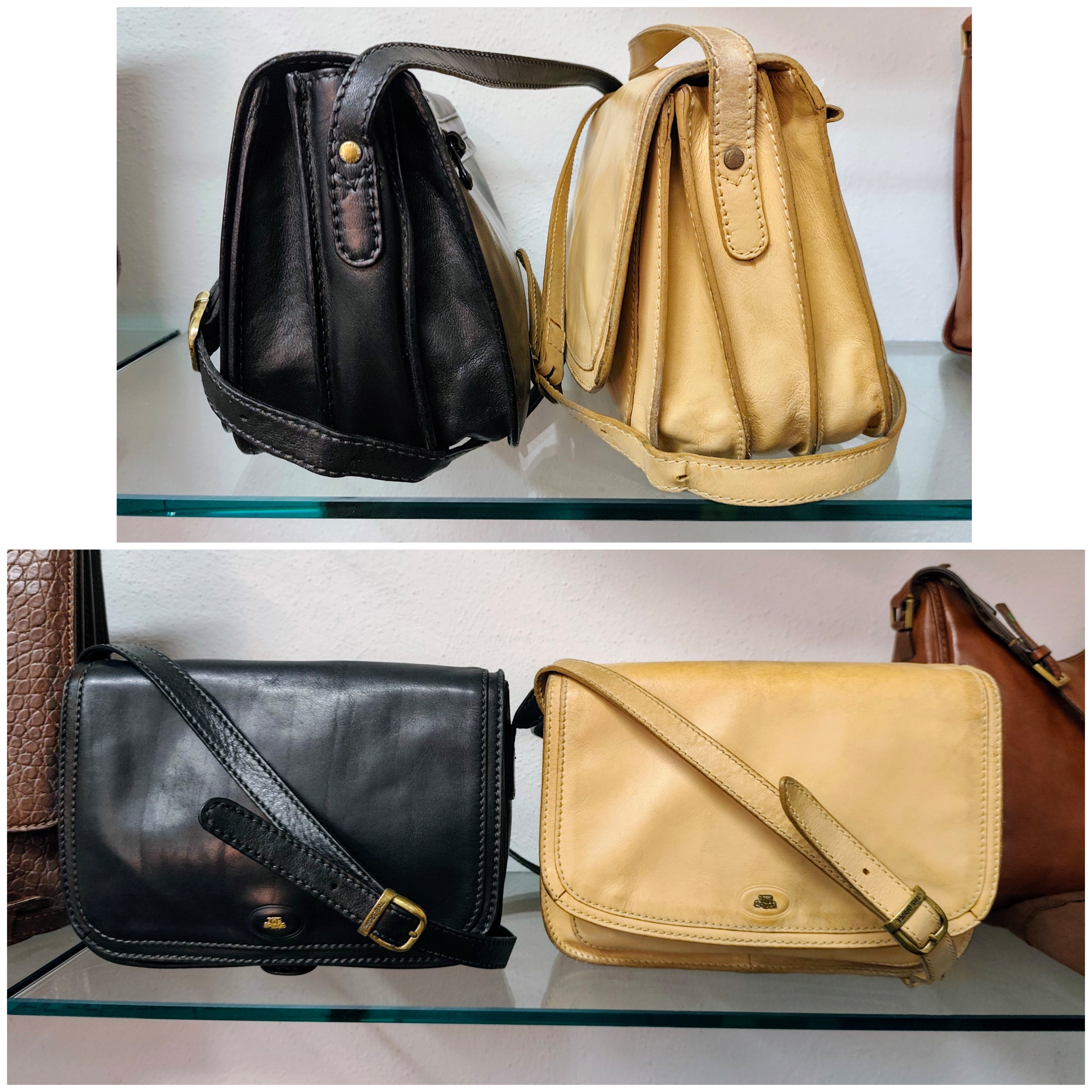 The Bridge – Postina Camera Bag Pelle Nera Linea Story