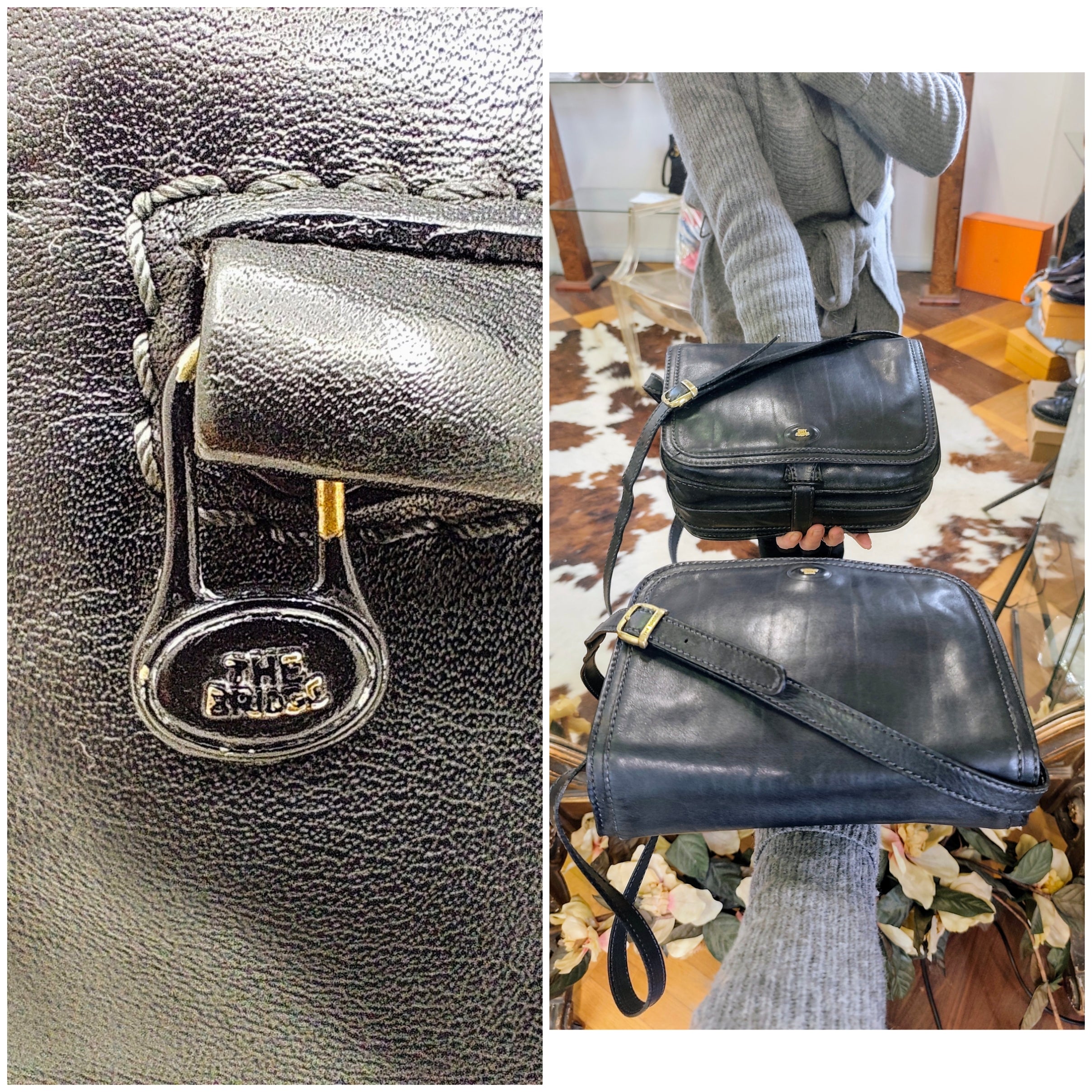 The Bridge – Postina Camera Bag Pelle Nera Linea Story