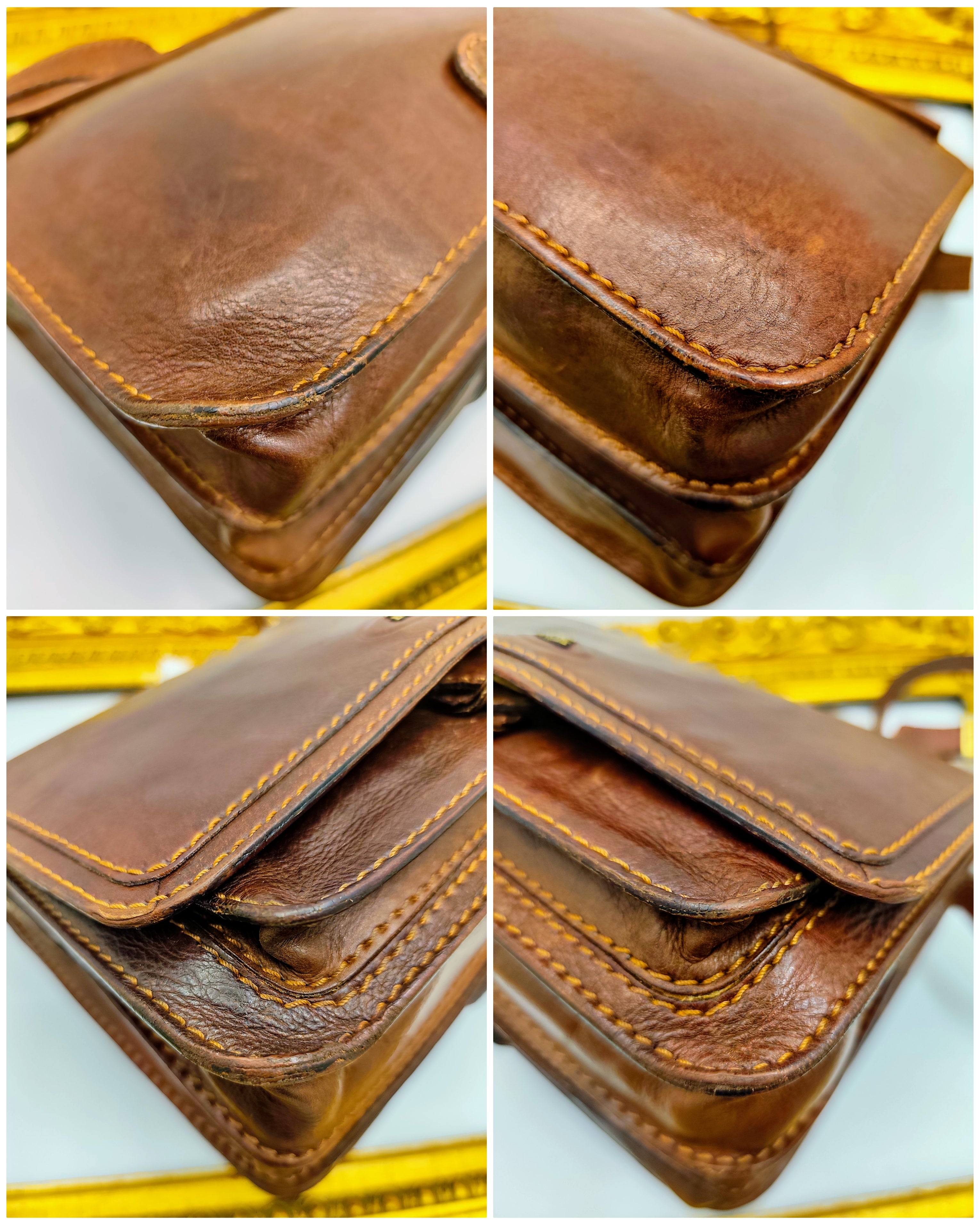 The Bridge – Postina Camera Bag tracolla Pelle Linea Story Vintage
