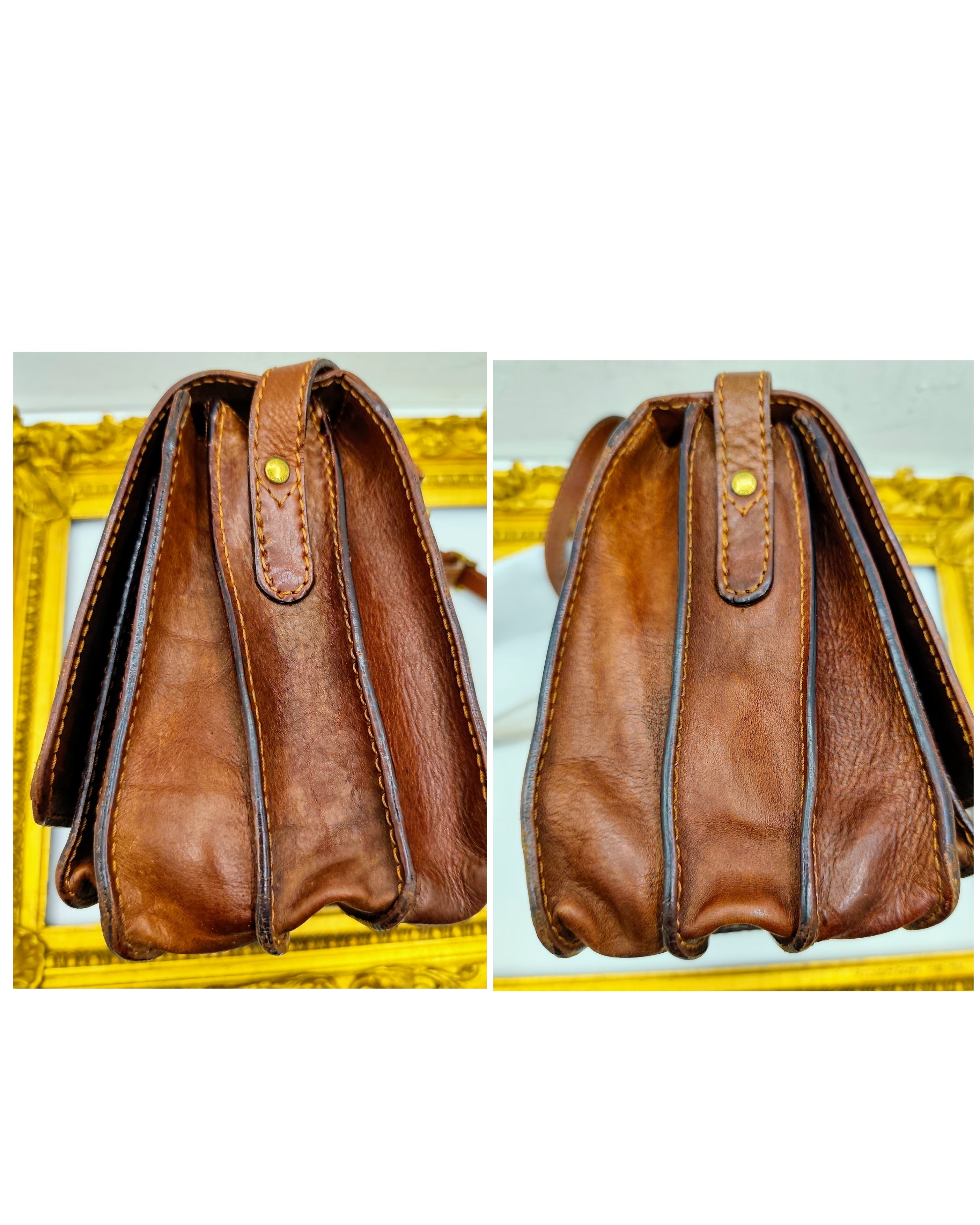 The Bridge – Postina Camera Bag tracolla Pelle Linea Story Vintage