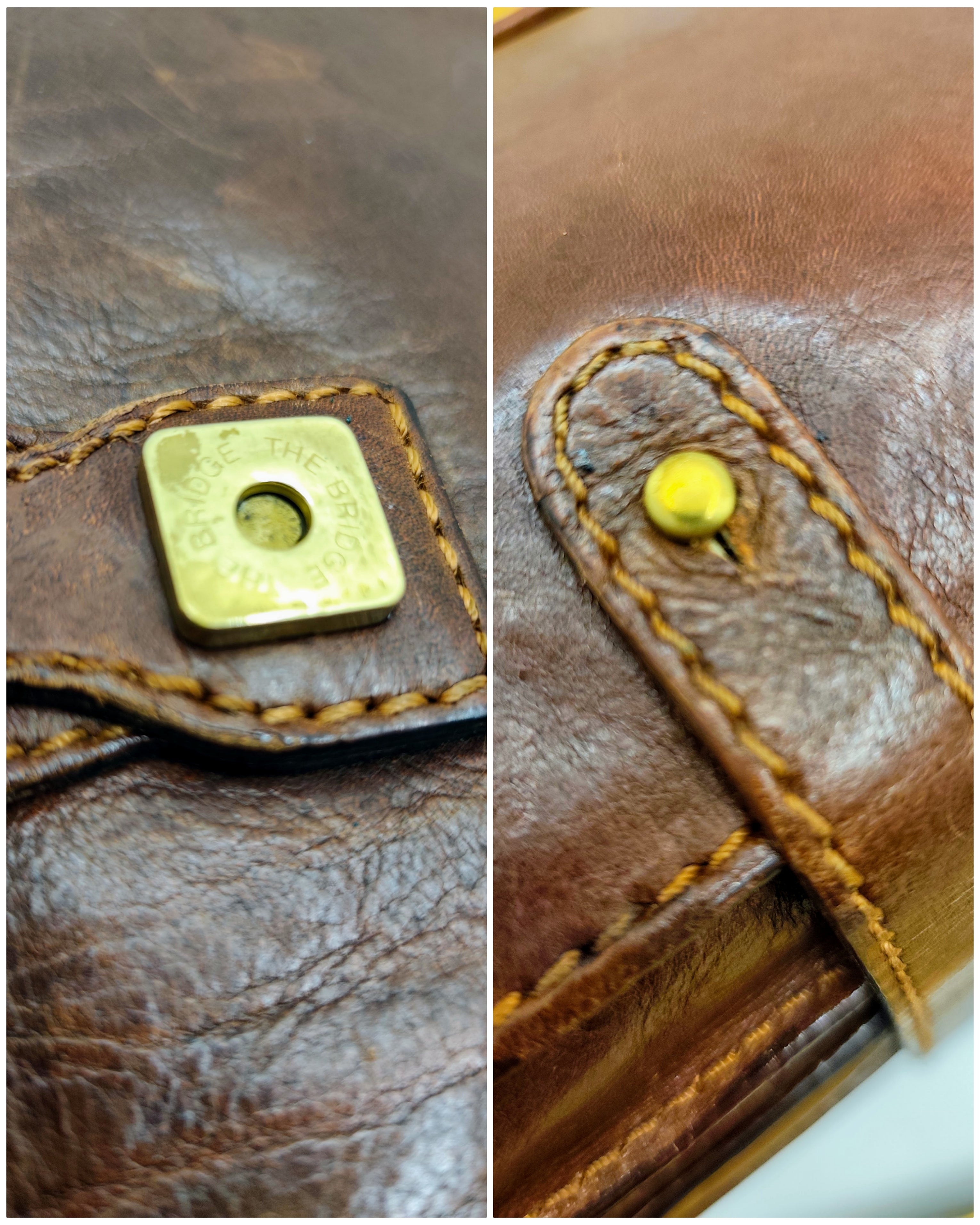 The Bridge – Postina Camera Bag tracolla Pelle Linea Story Vintage