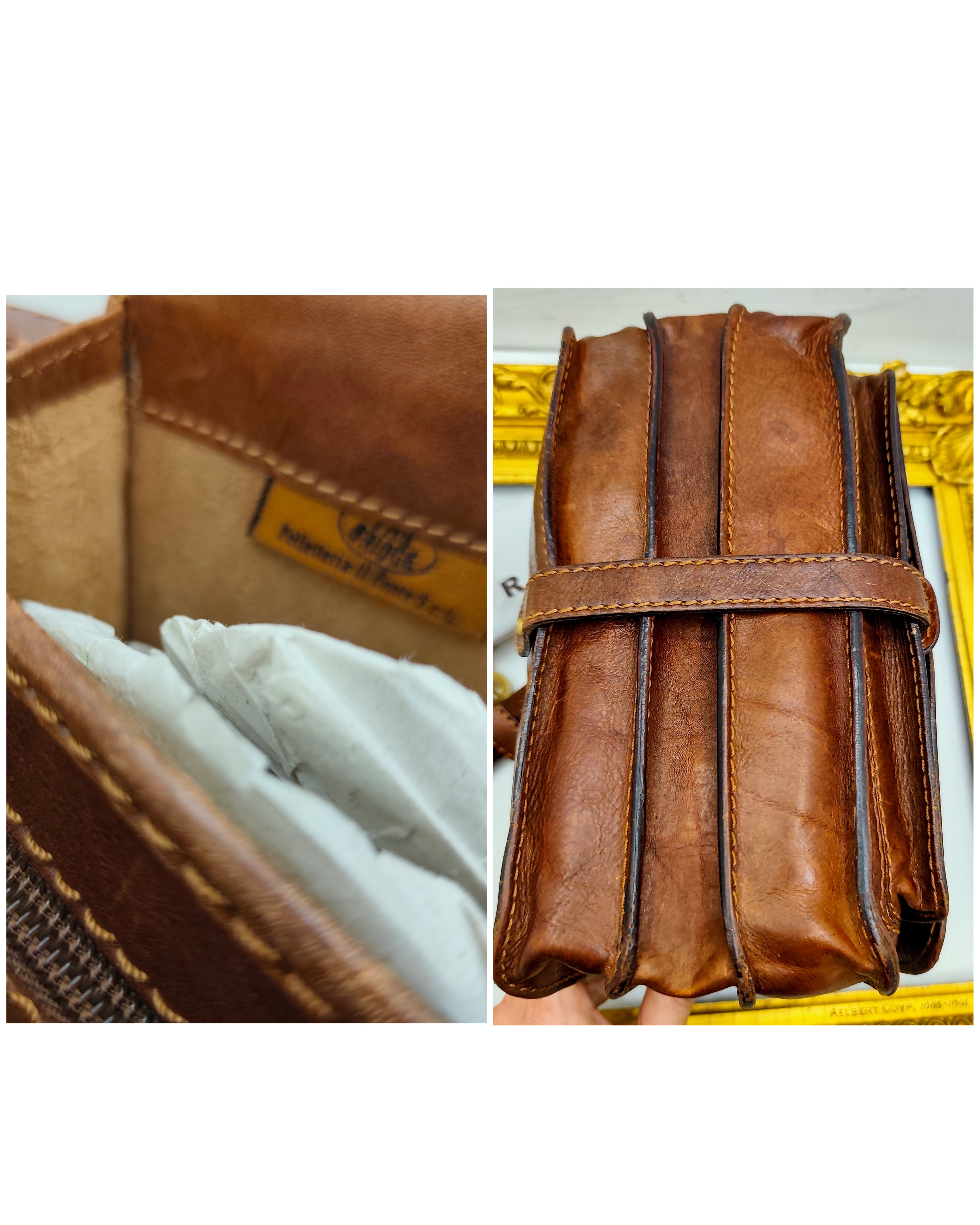 The Bridge – Postina Camera Bag tracolla Pelle Linea Story Vintage