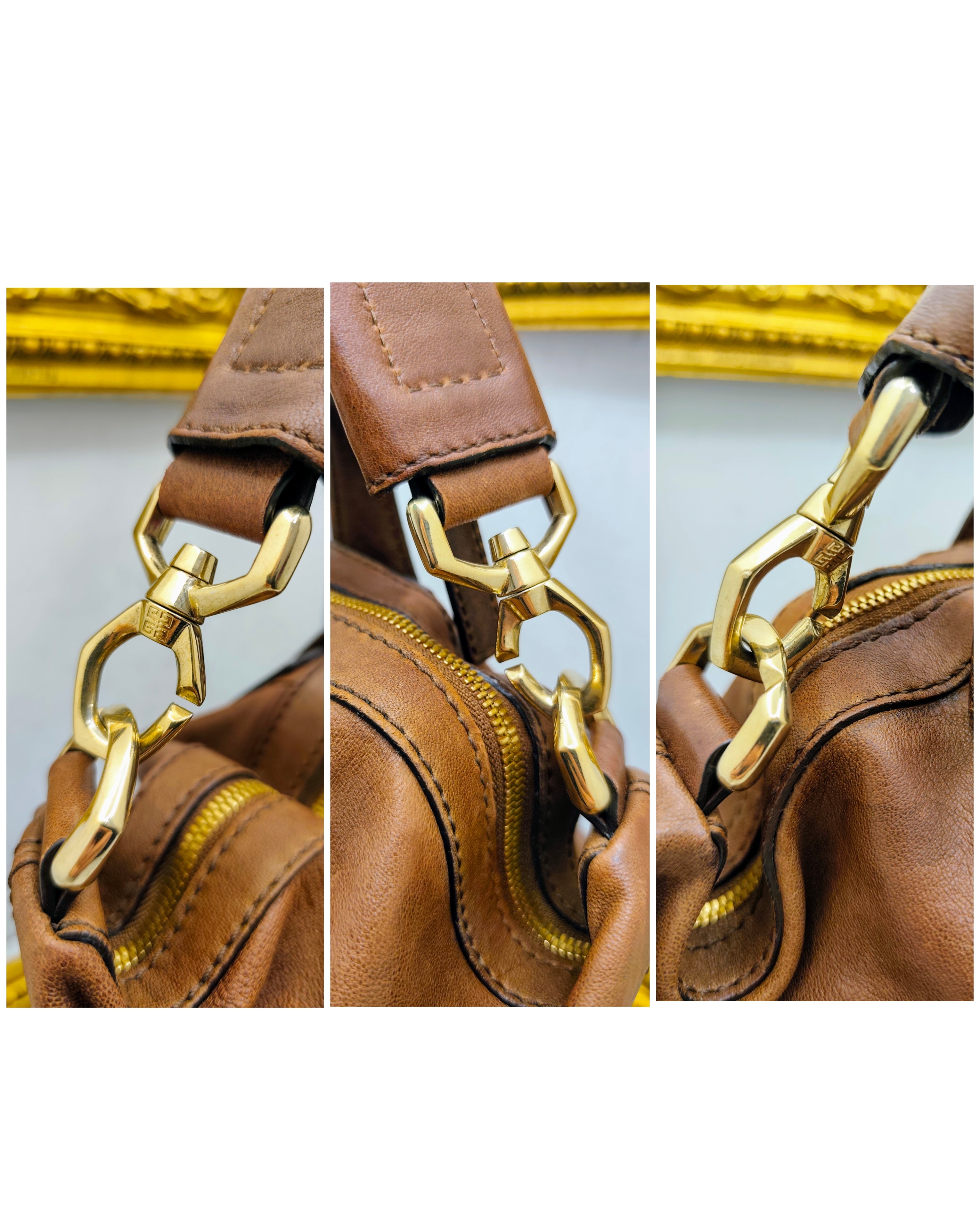 Givenchy – Borsa Shopper “Nightingale” in Pelle Nocciola