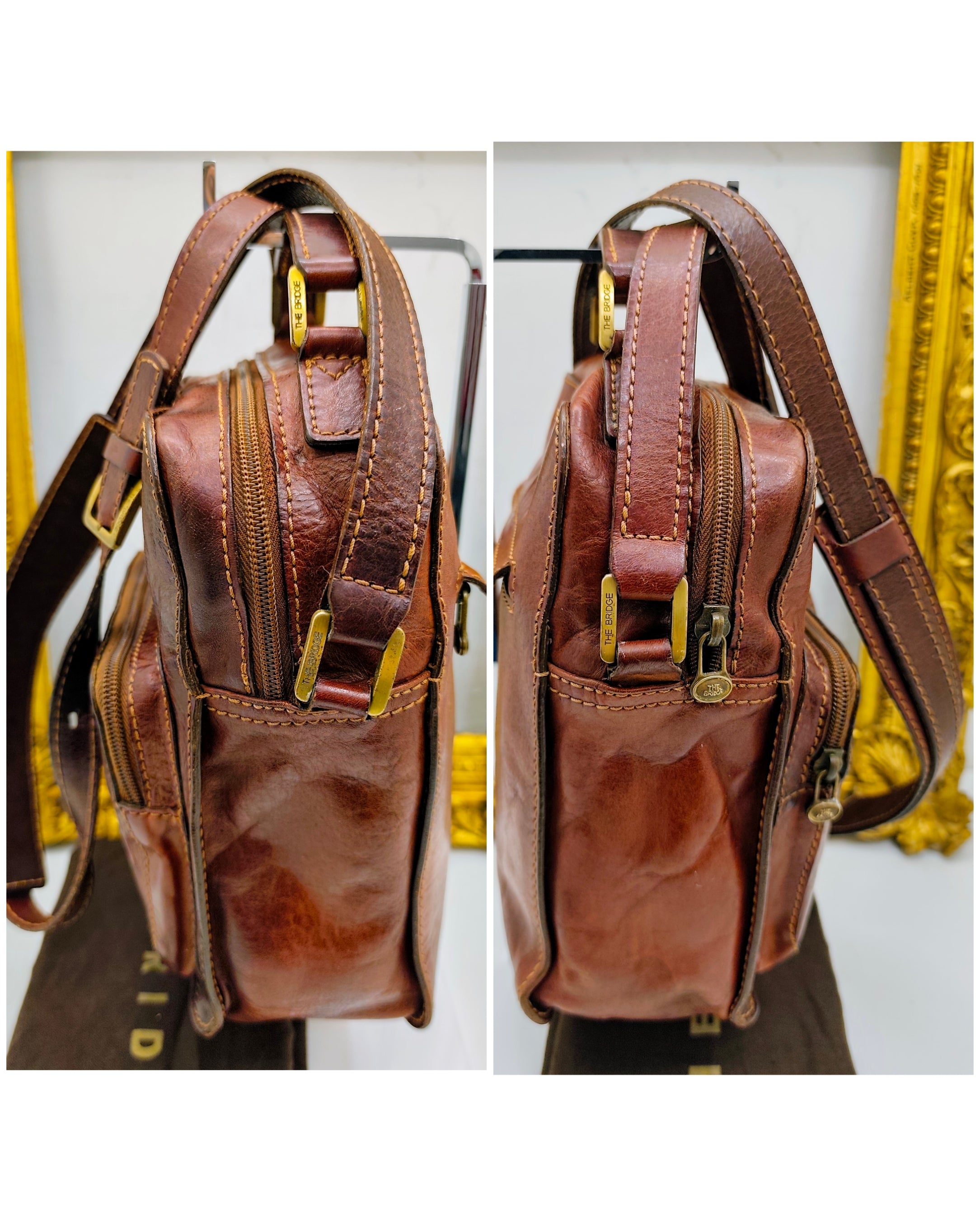 The Bridge – Borsello tracolla pelle Linea Story