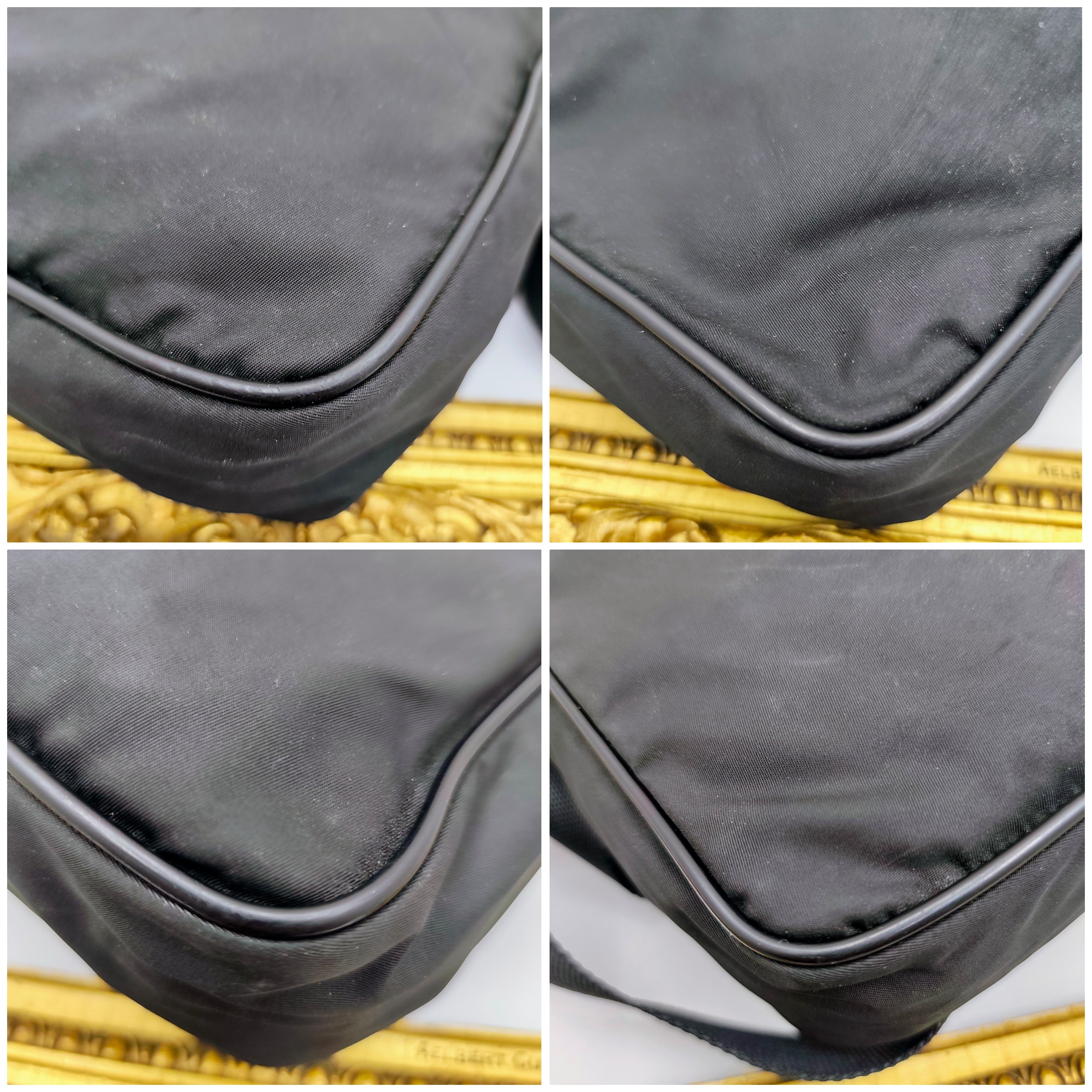 Prada – Borsello Unisex Nylon Nero con Tracolla