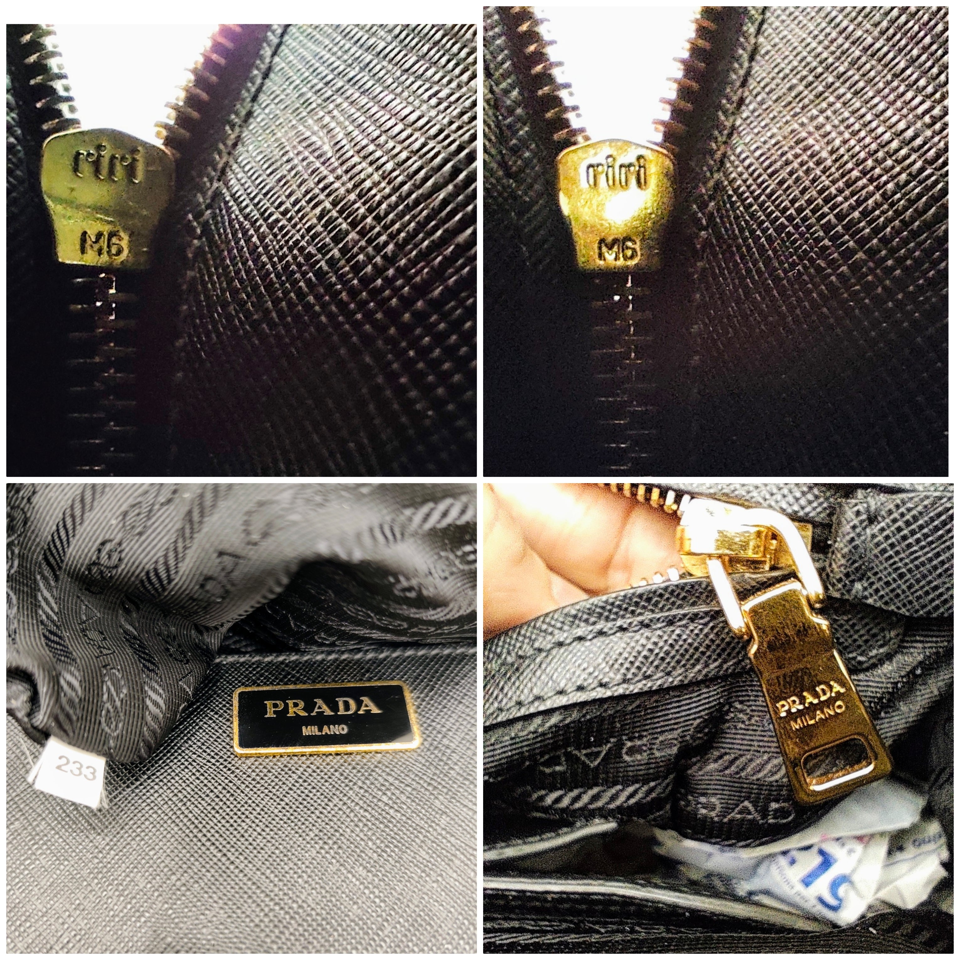 Prada – Galleria Grande Pelle Saffiano Nero