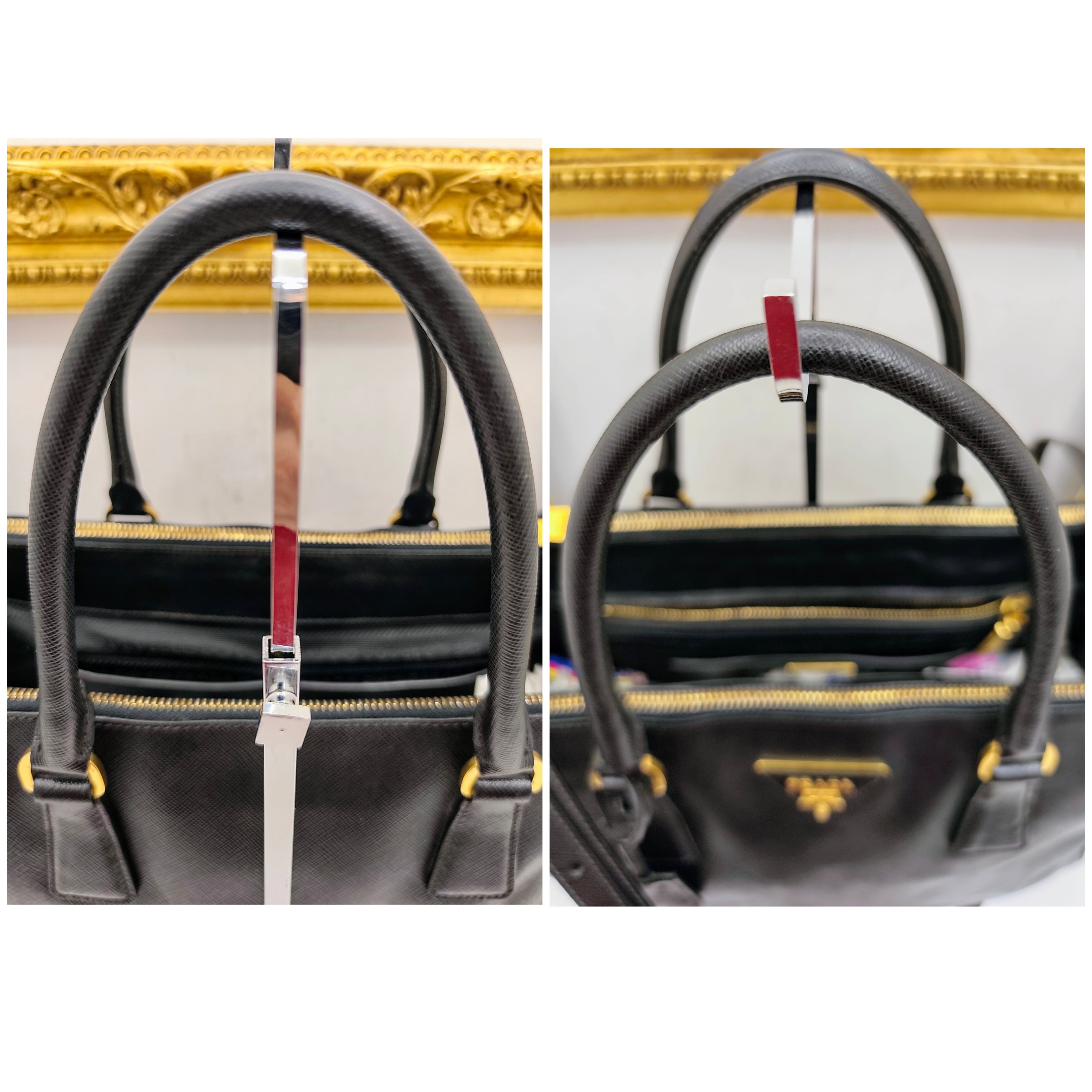 Prada – Galleria Grande Pelle Saffiano Nero
