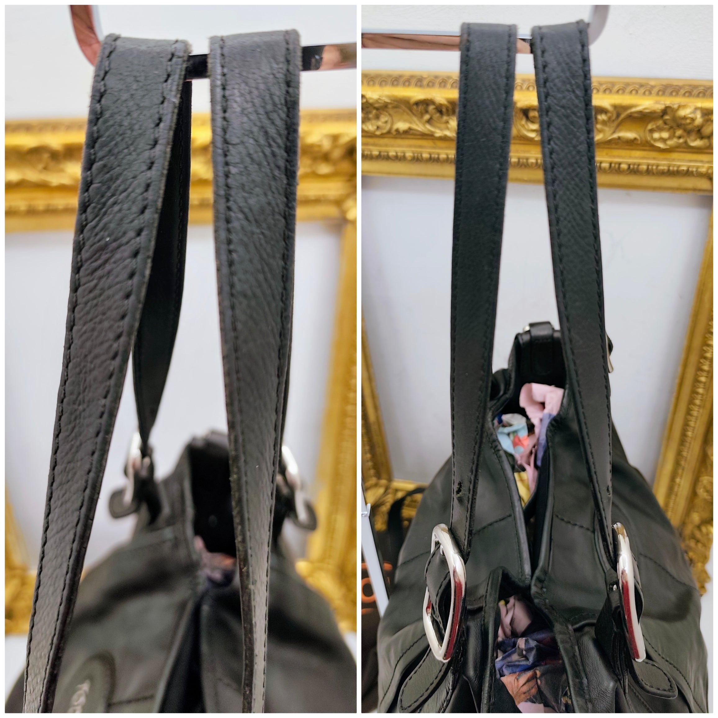Tod’s – “D-Bag” Secchiello Pelle Nera con Tracolla