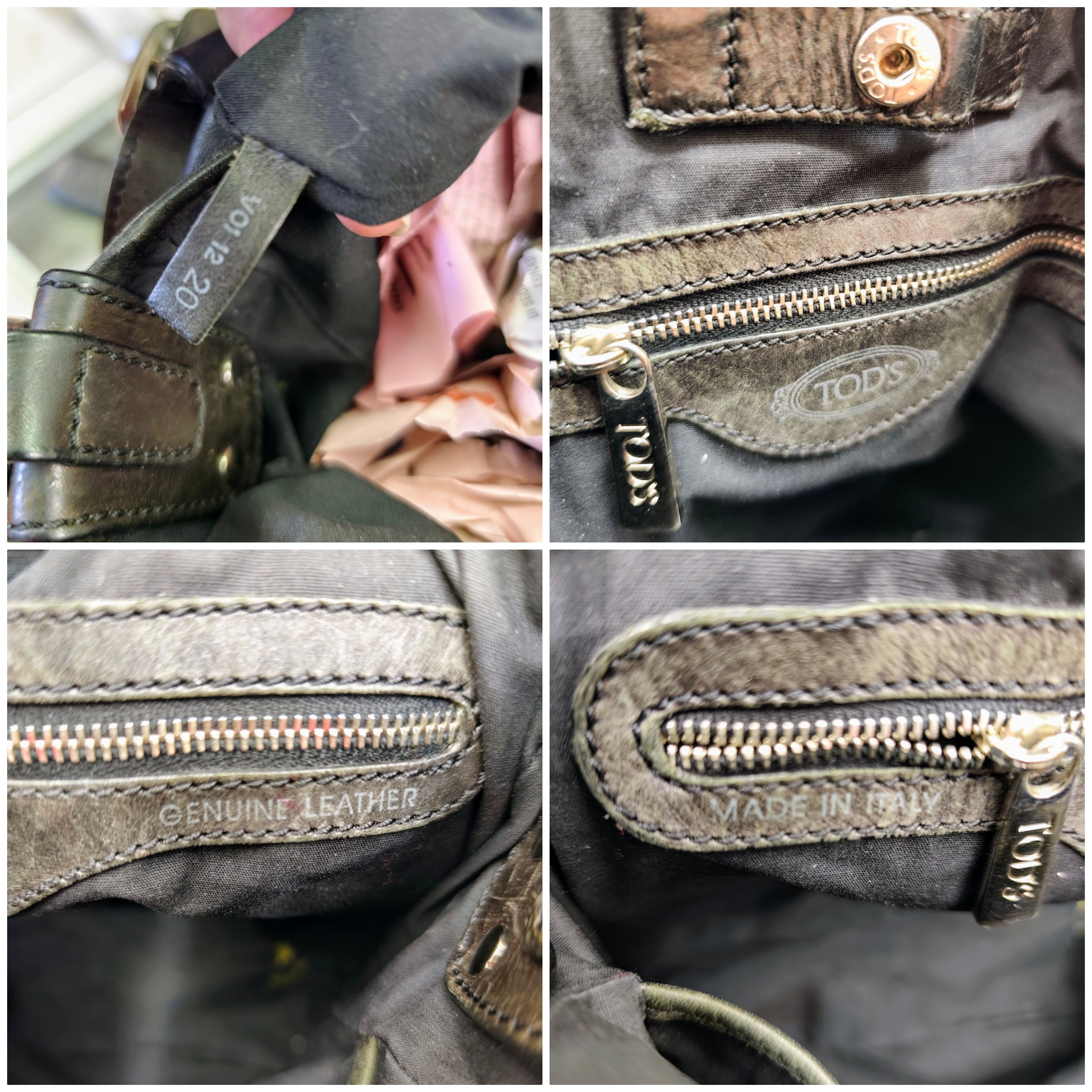 Tod’s – “D-Bag” Secchiello Pelle Nera con Tracolla