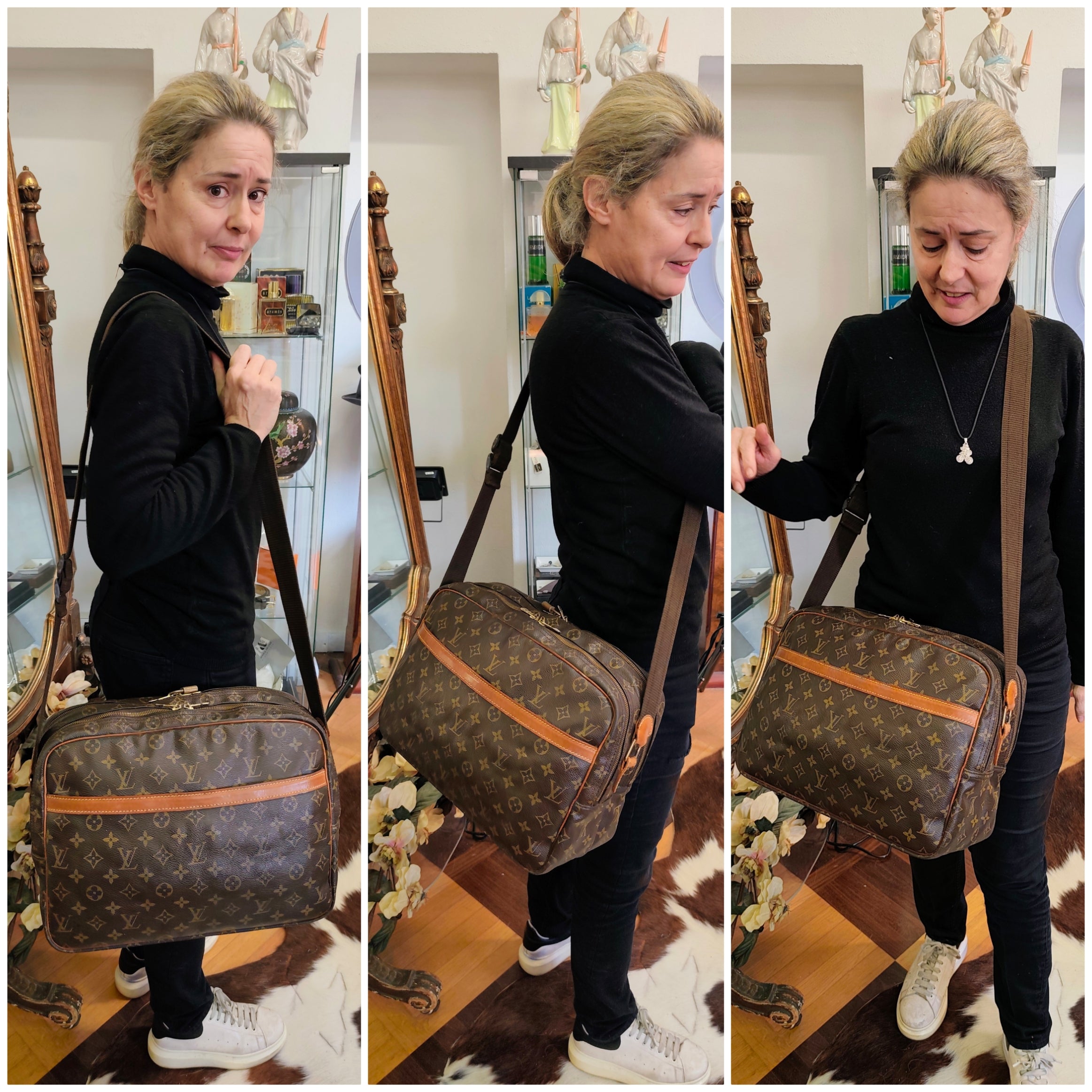 Louis Vuitton - Reporter GM Messenger Canvas Monogram Vintage