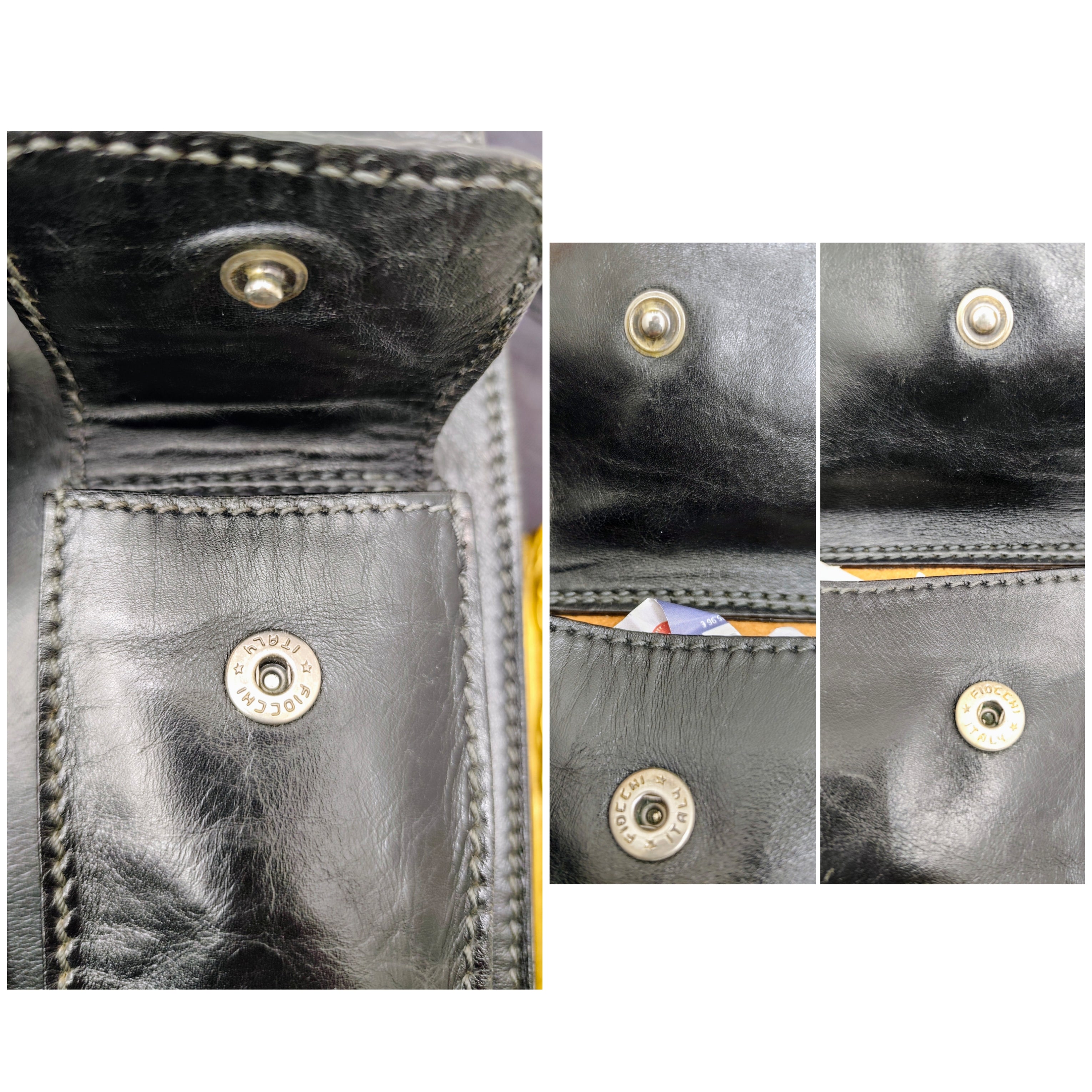 The Bridge – Cartella Porta Ombrello Pelle Nera Linea Story Vintage