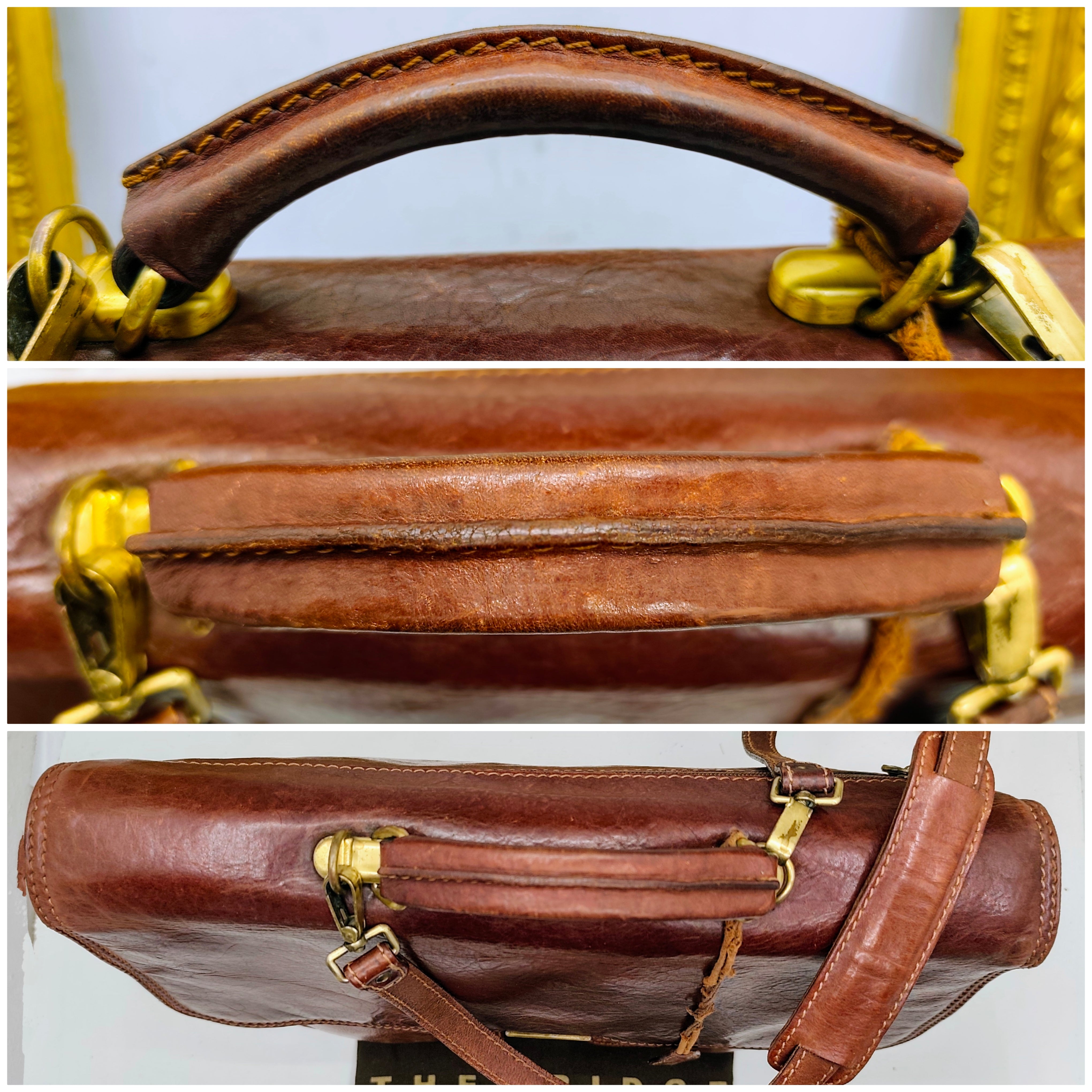 The Bridge – Cartella espandibile Linea Story Marrone Vintage