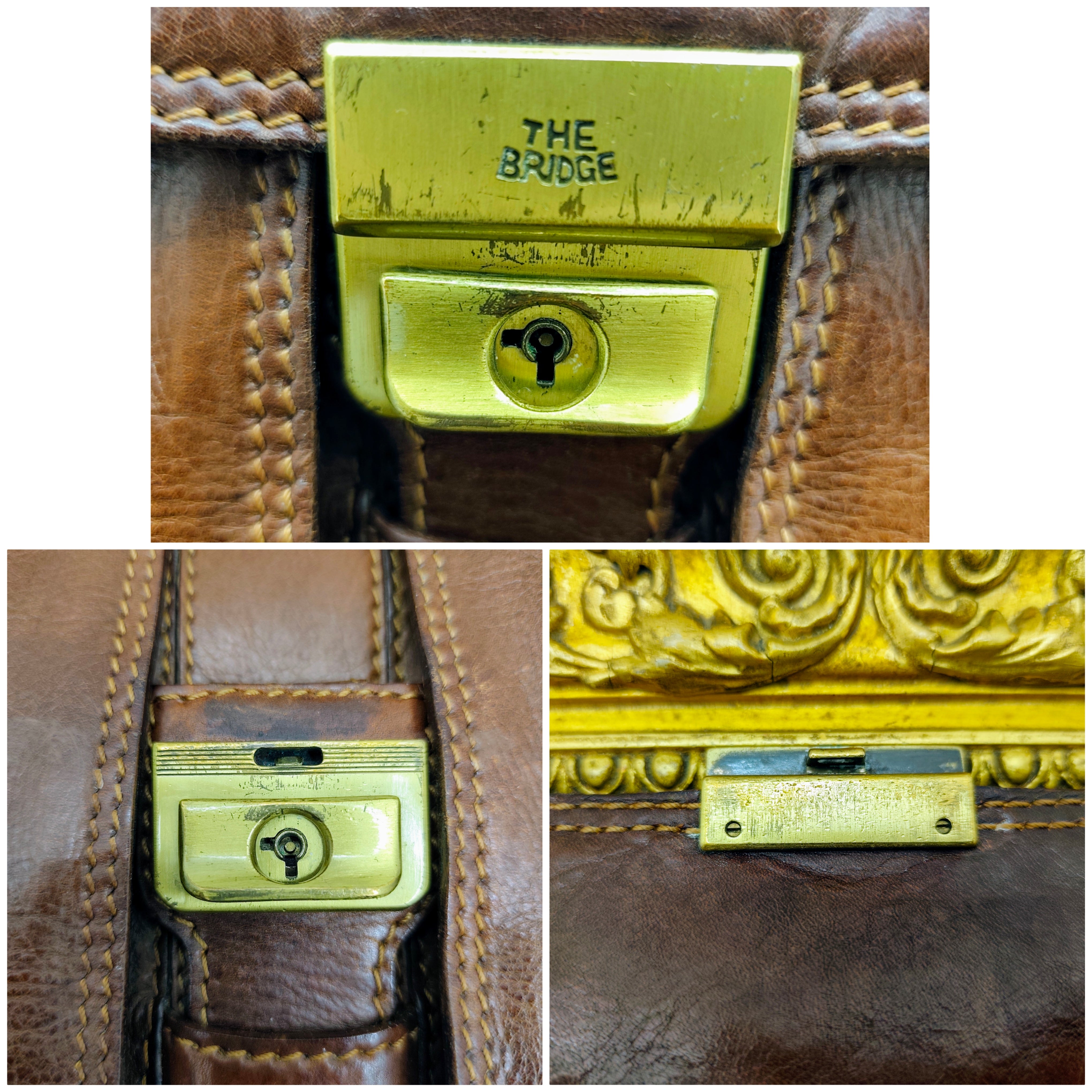 The Bridge – Cartella espandibile Linea Story Marrone Vintage
