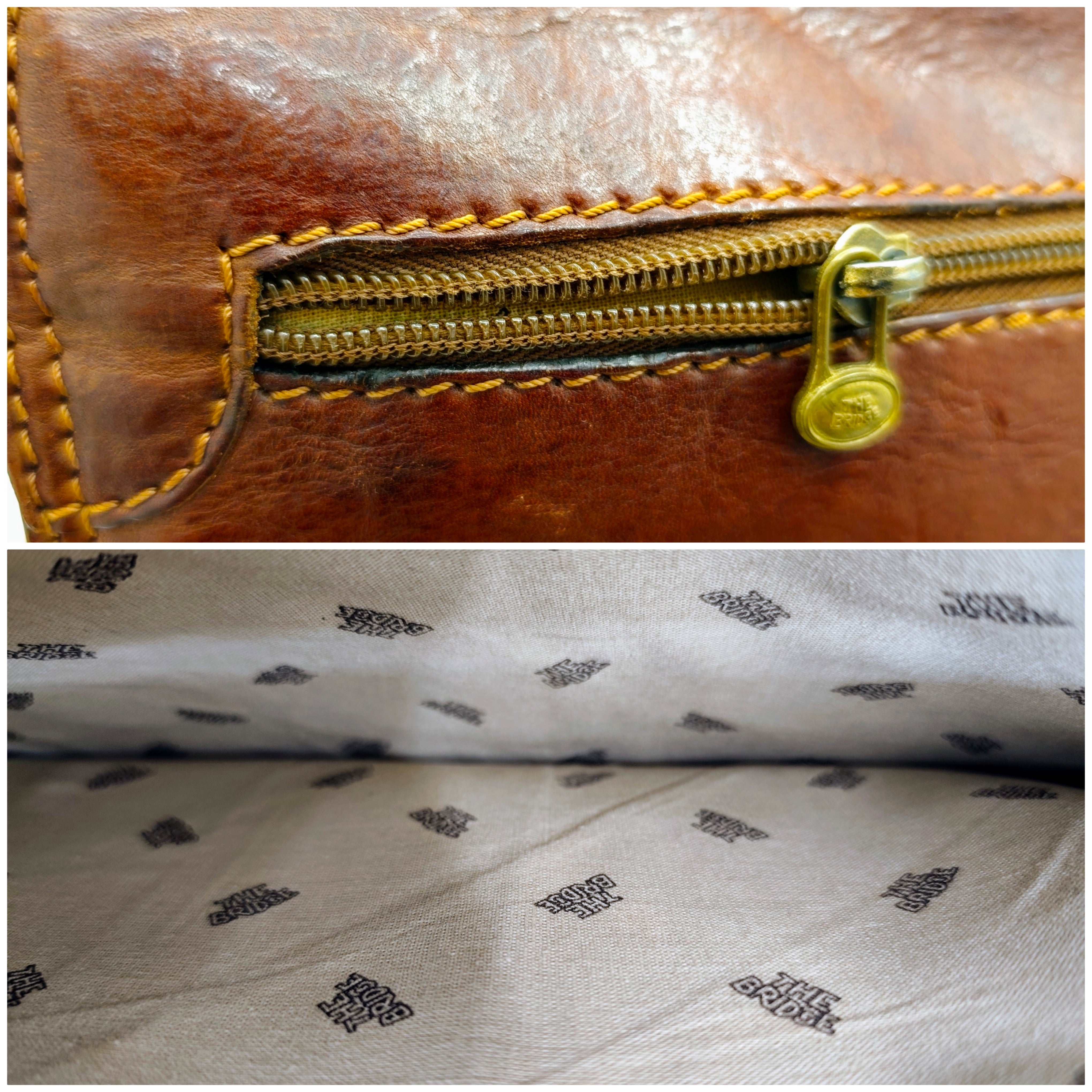 The Bridge – Cartella espandibile Linea Story Marrone Vintage