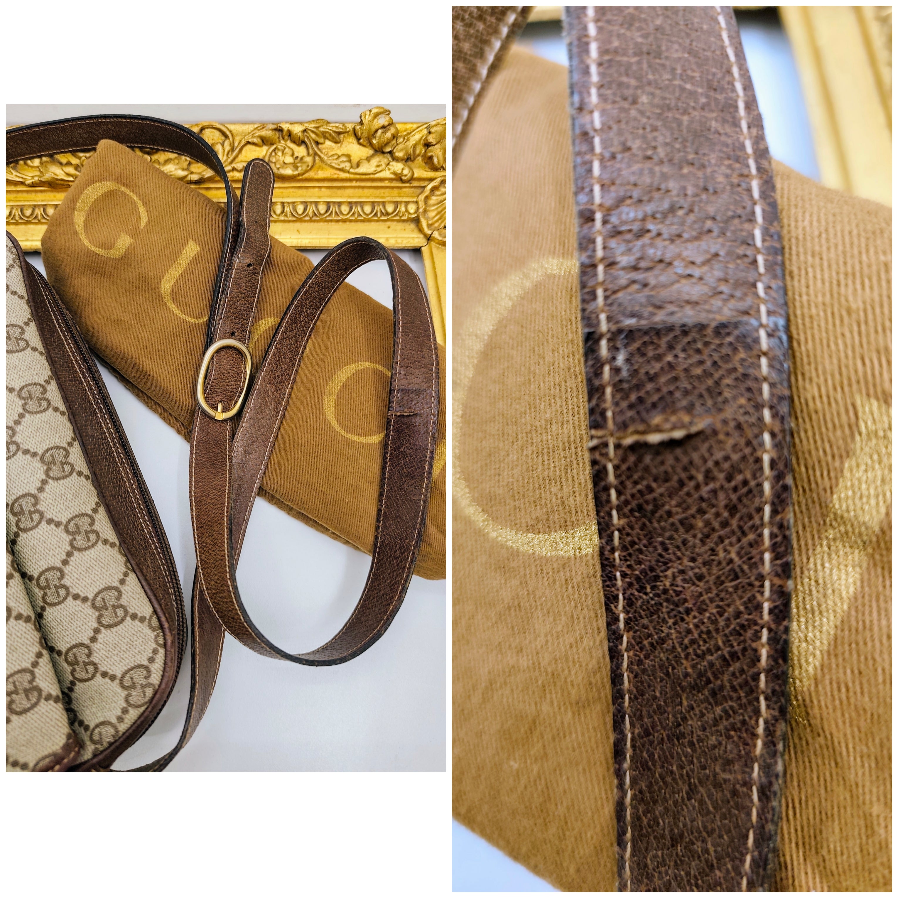 Gucci – Ophidia Camera Bag Postina Tracolla Canvas “GG” e Pelle Vintage