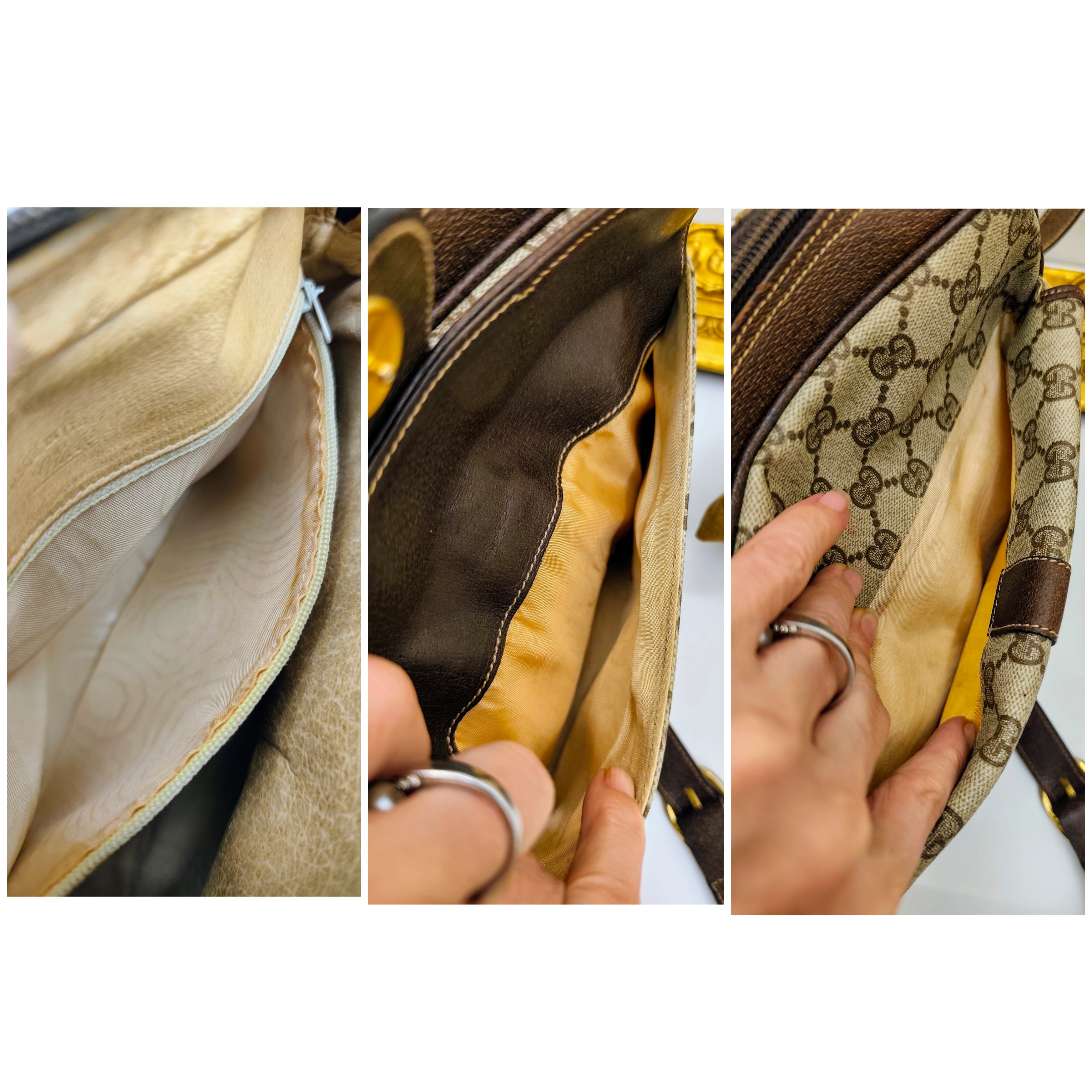 Gucci – Ophidia Camera Bag Postina Tracolla Canvas “GG” e Pelle Vintage
