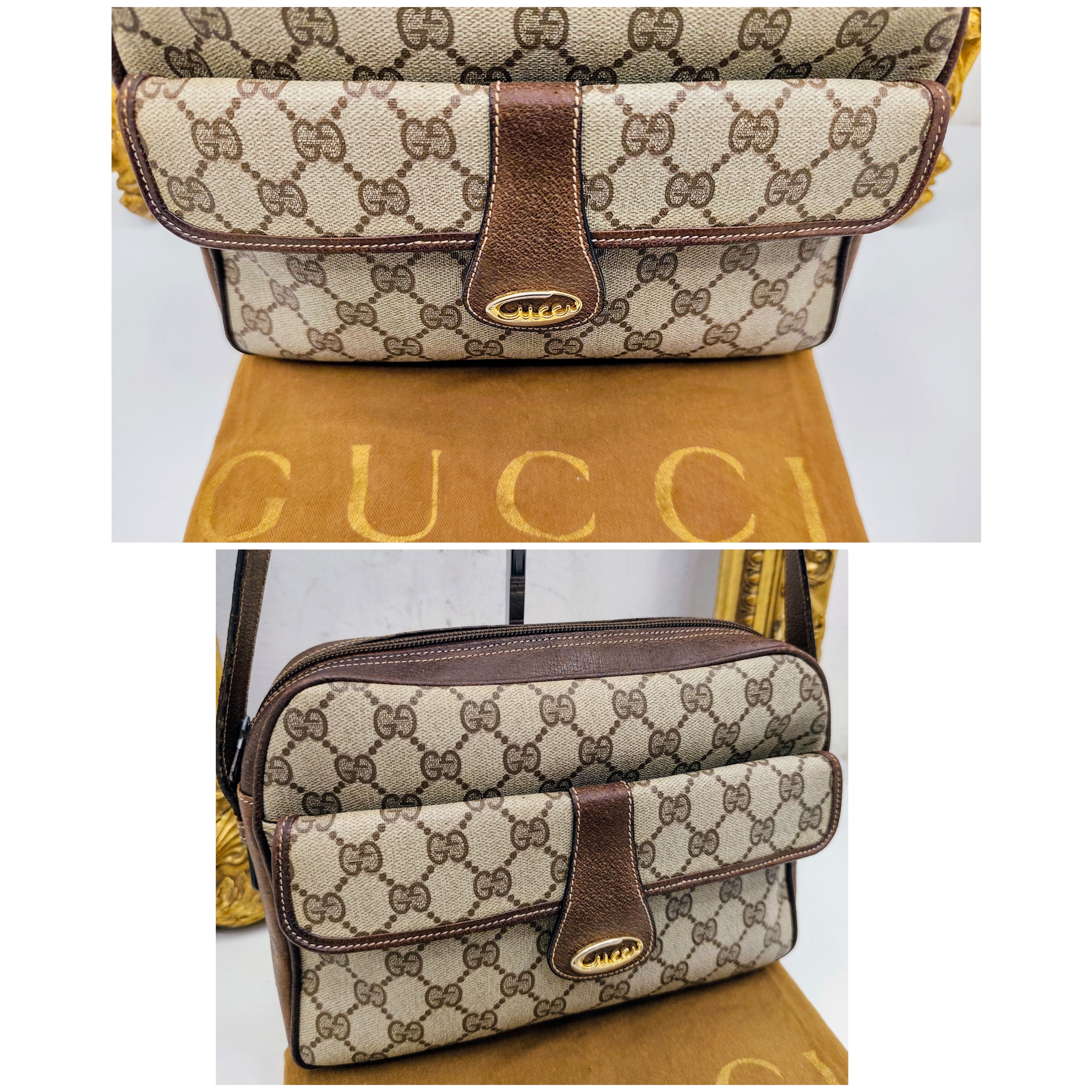 Gucci – Ophidia Camera Bag Postina Tracolla Canvas “GG” e Pelle Vintage