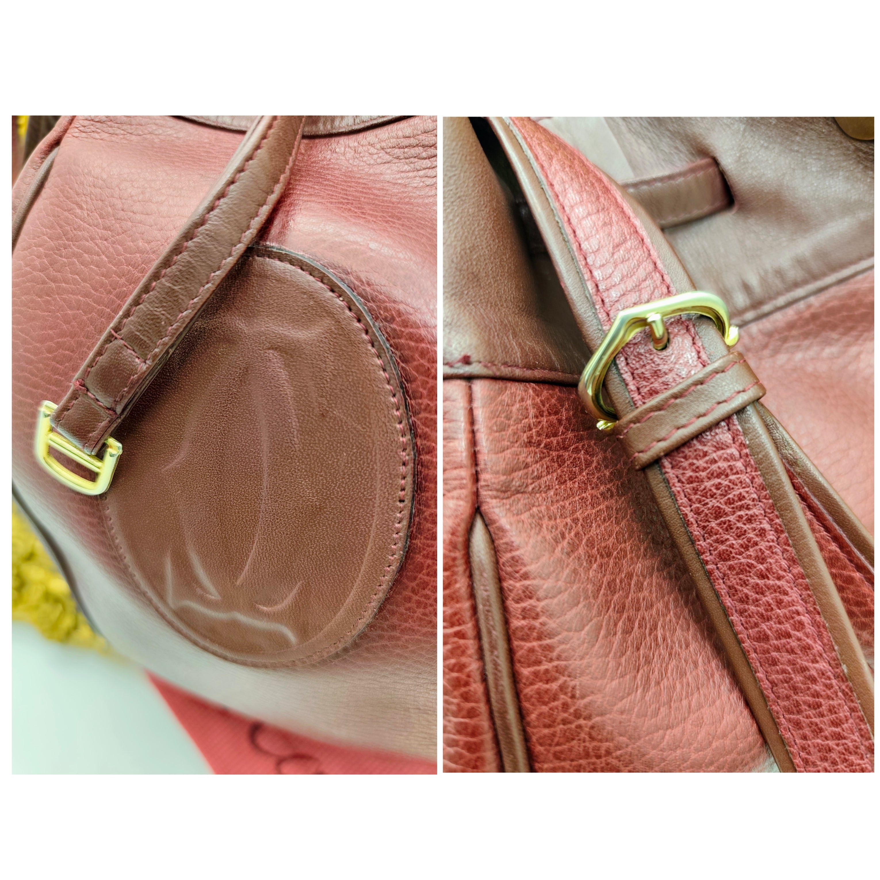 Cartier – Secchiello Bombato Pelle Doppia Bordeaux