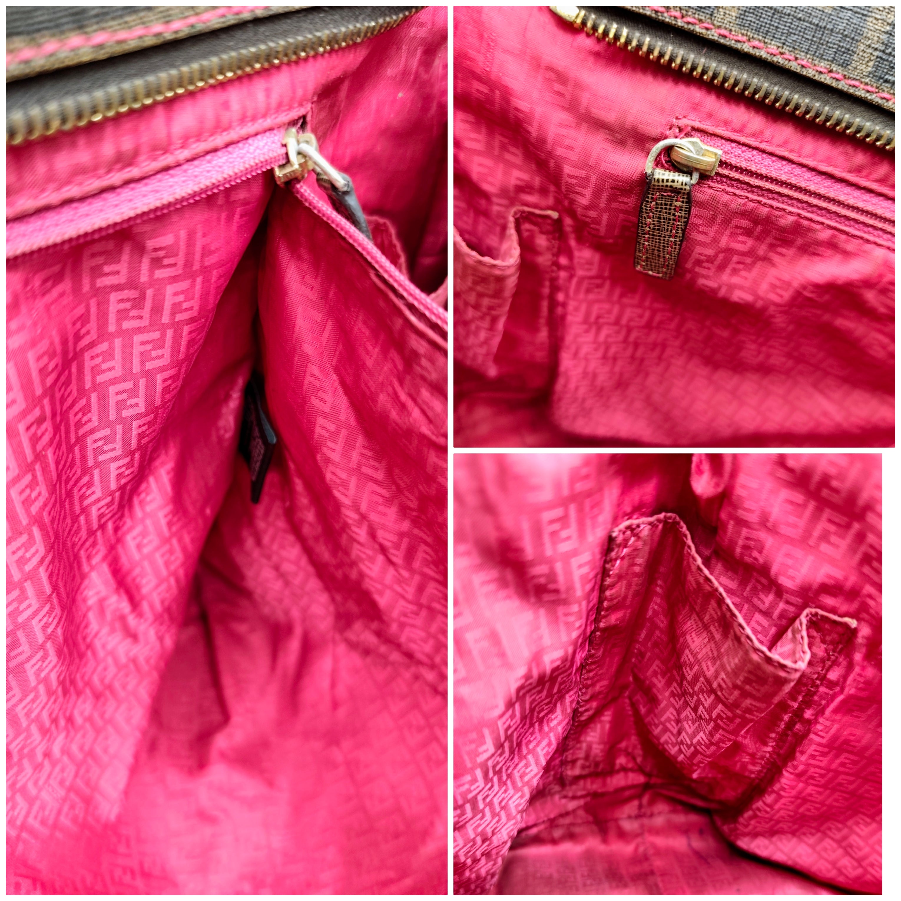 Fendi – Shopper Roll Bag Tote “Zucca”