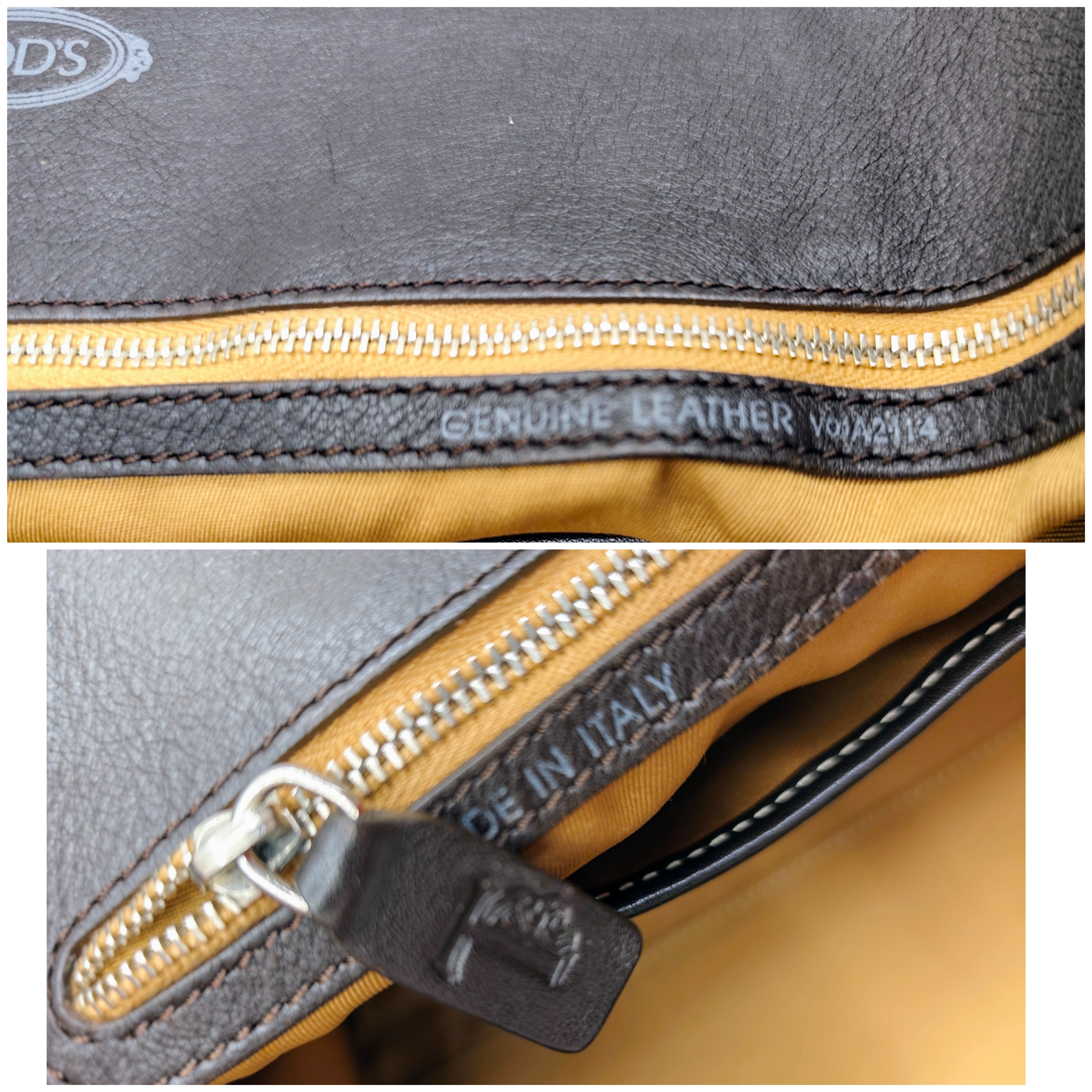 Tod’s – Borsa Shopper Grande Tessuto Tecnico e Pelle