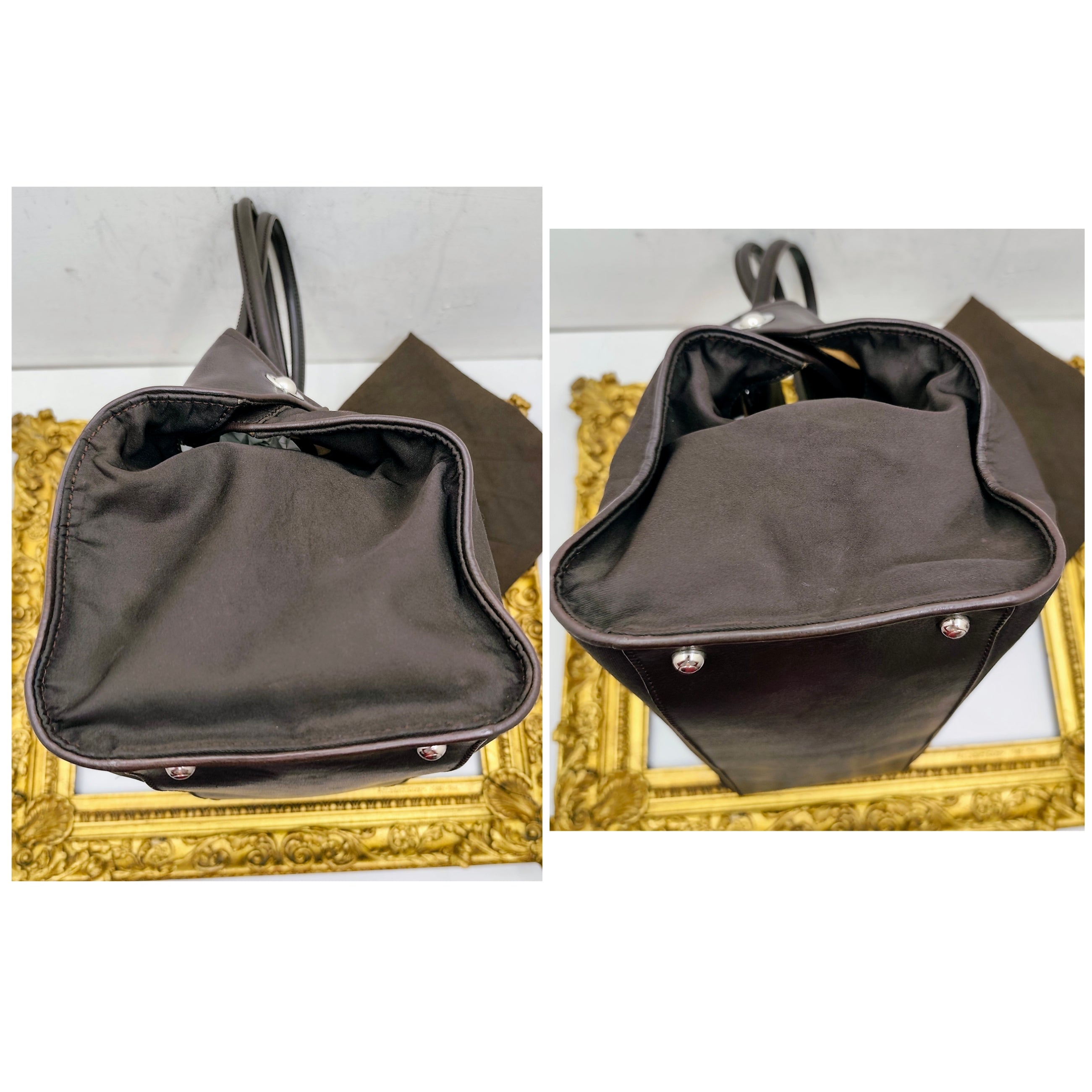 Tod’s – Borsa Shopper Grande Tessuto Tecnico e Pelle