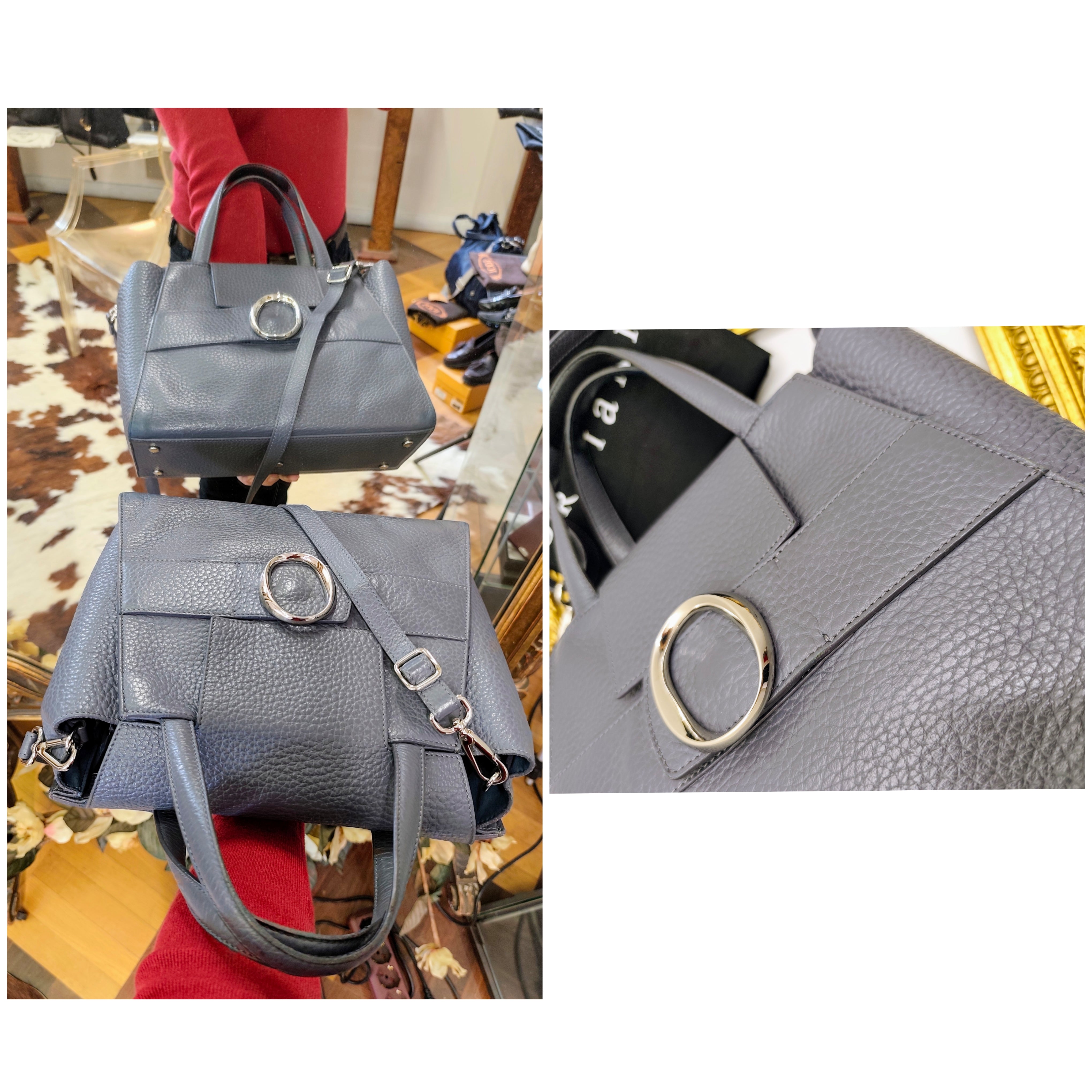 Orciani – Borsa Ofelia Media in Pelle Ottanio