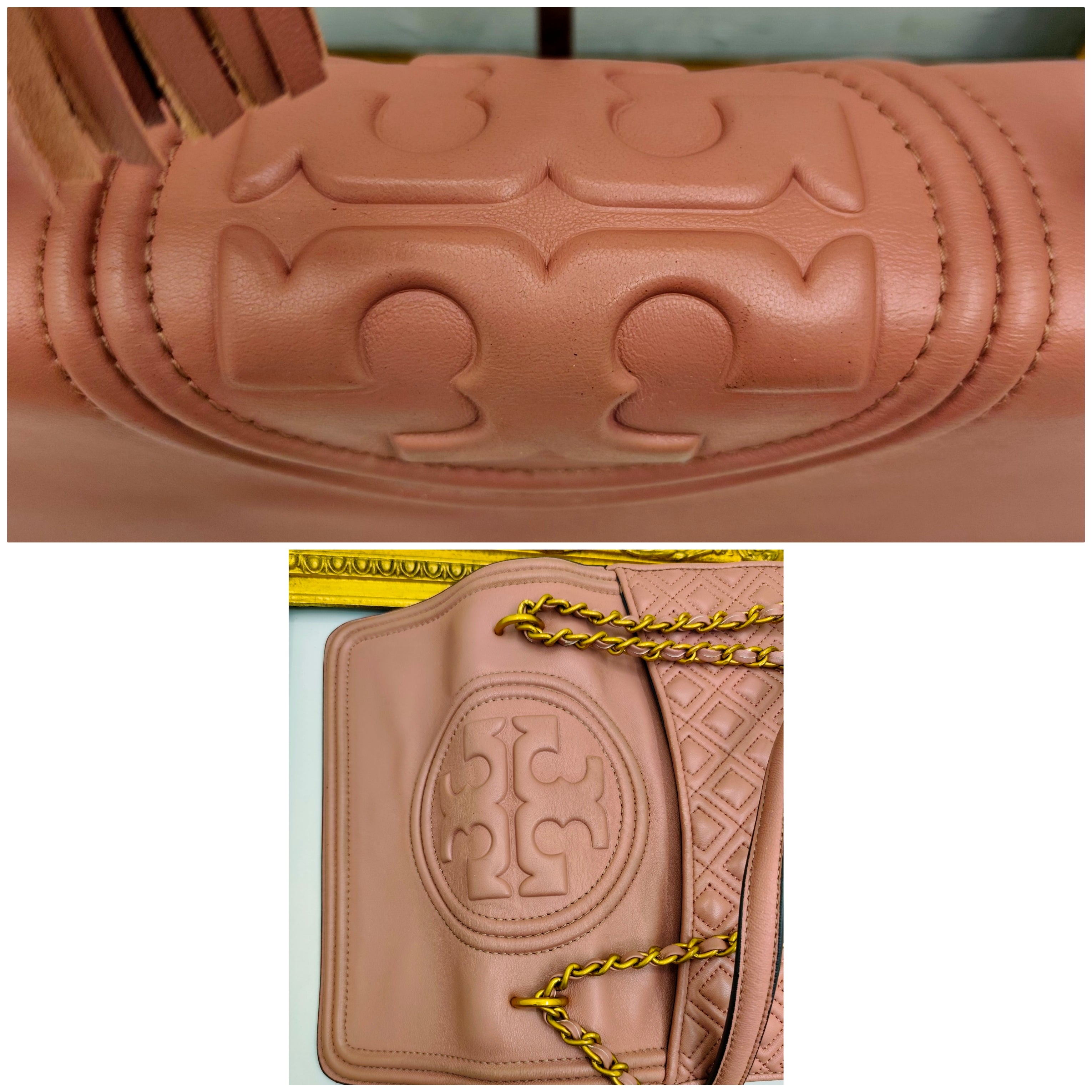 Tory Burch – Borsa Fleming in Pelle a Spalla con Tracolla