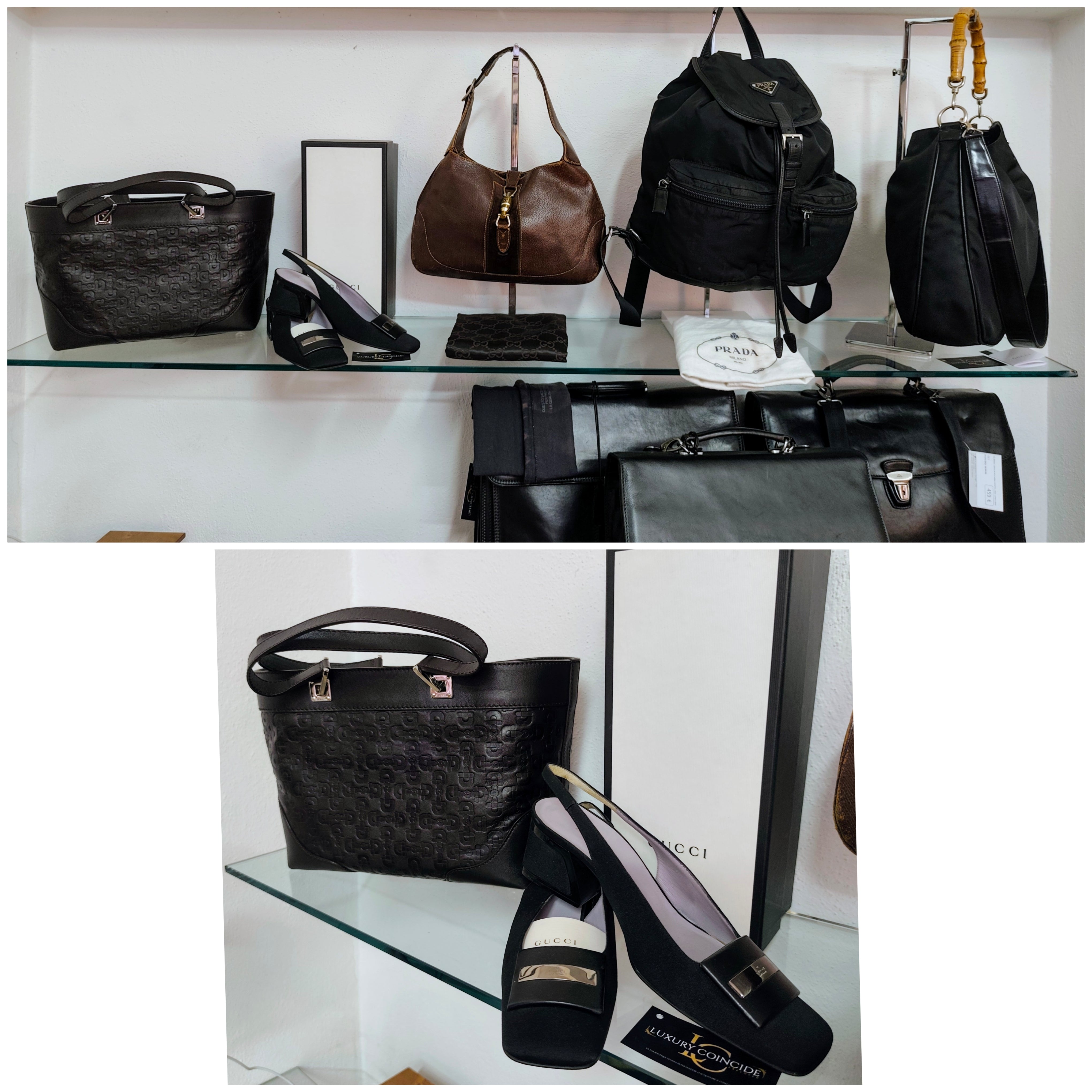 Gucci – Horsebit Tote Bag Shopping Pelle Fantasia Morsetti