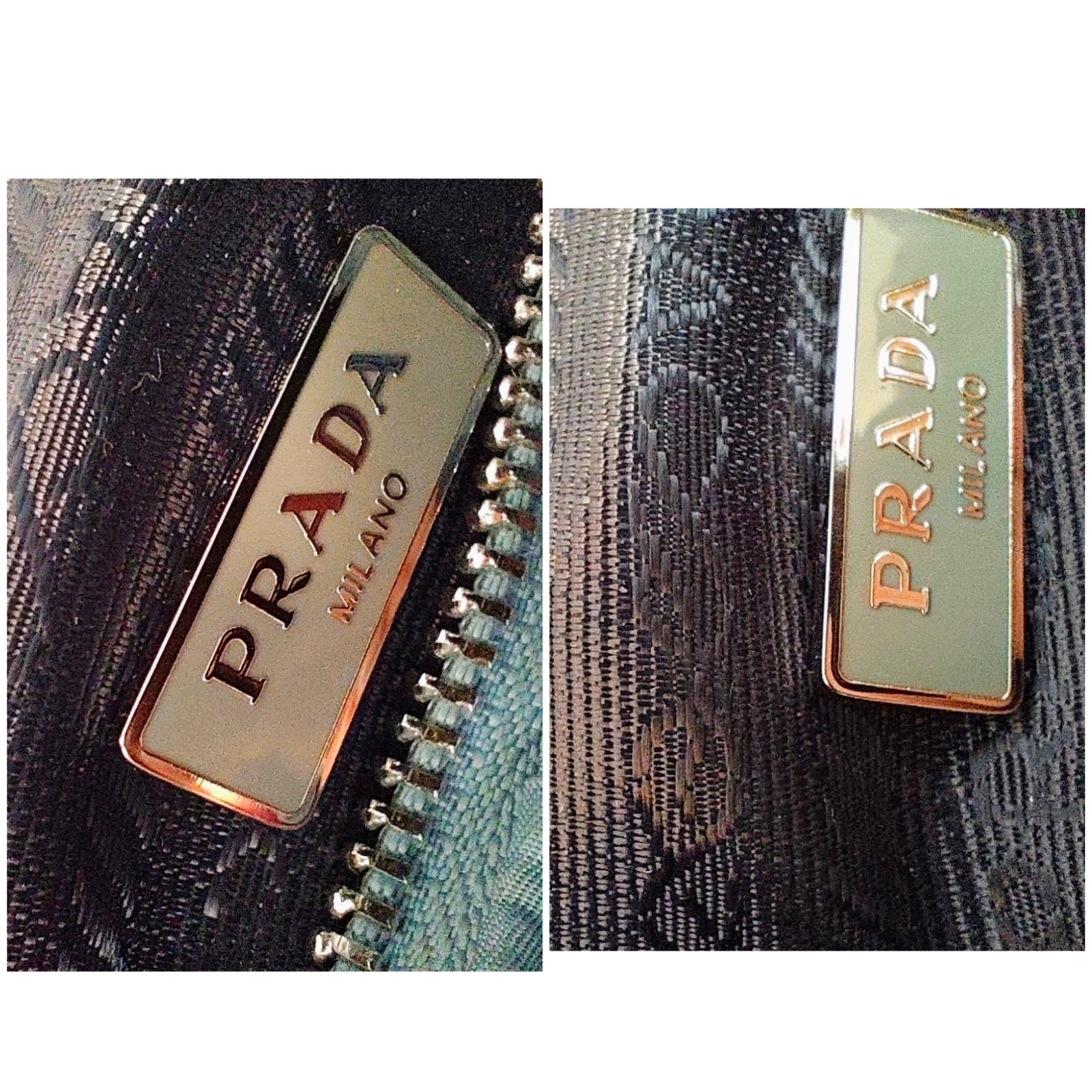 PRADA – Borsa Hobo Re-Edition 2005 Re-Nylon goffrato azzurro