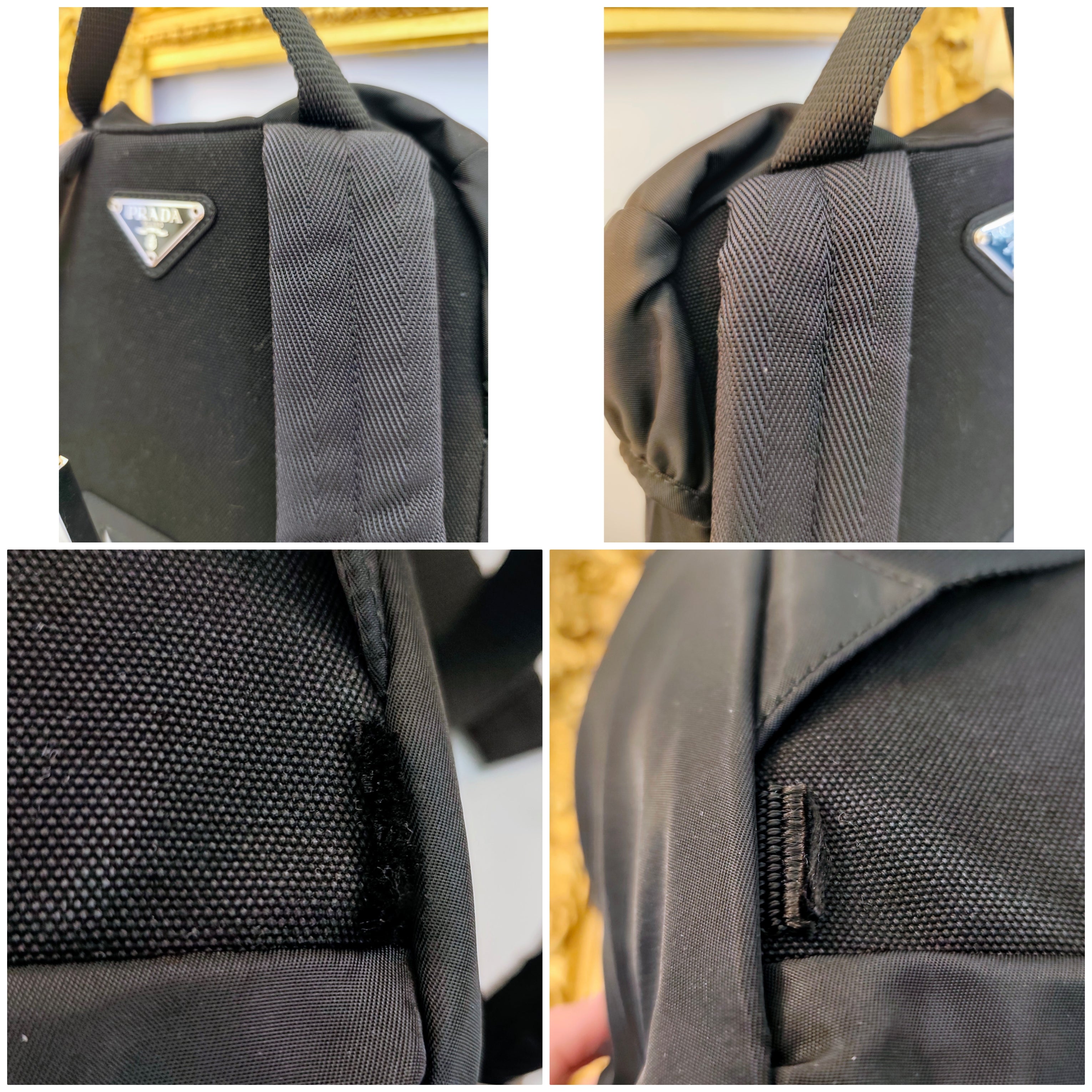 PRADA – Zaino Compatto Unisex Re-Nylon Nero Mod.nuovo