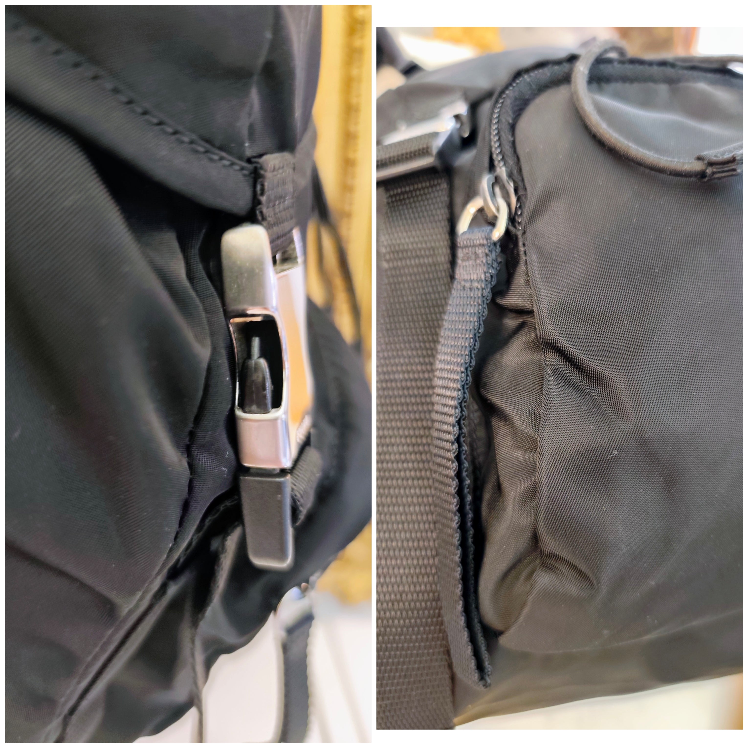 PRADA – Zaino Compatto Unisex Re-Nylon Nero Mod.nuovo