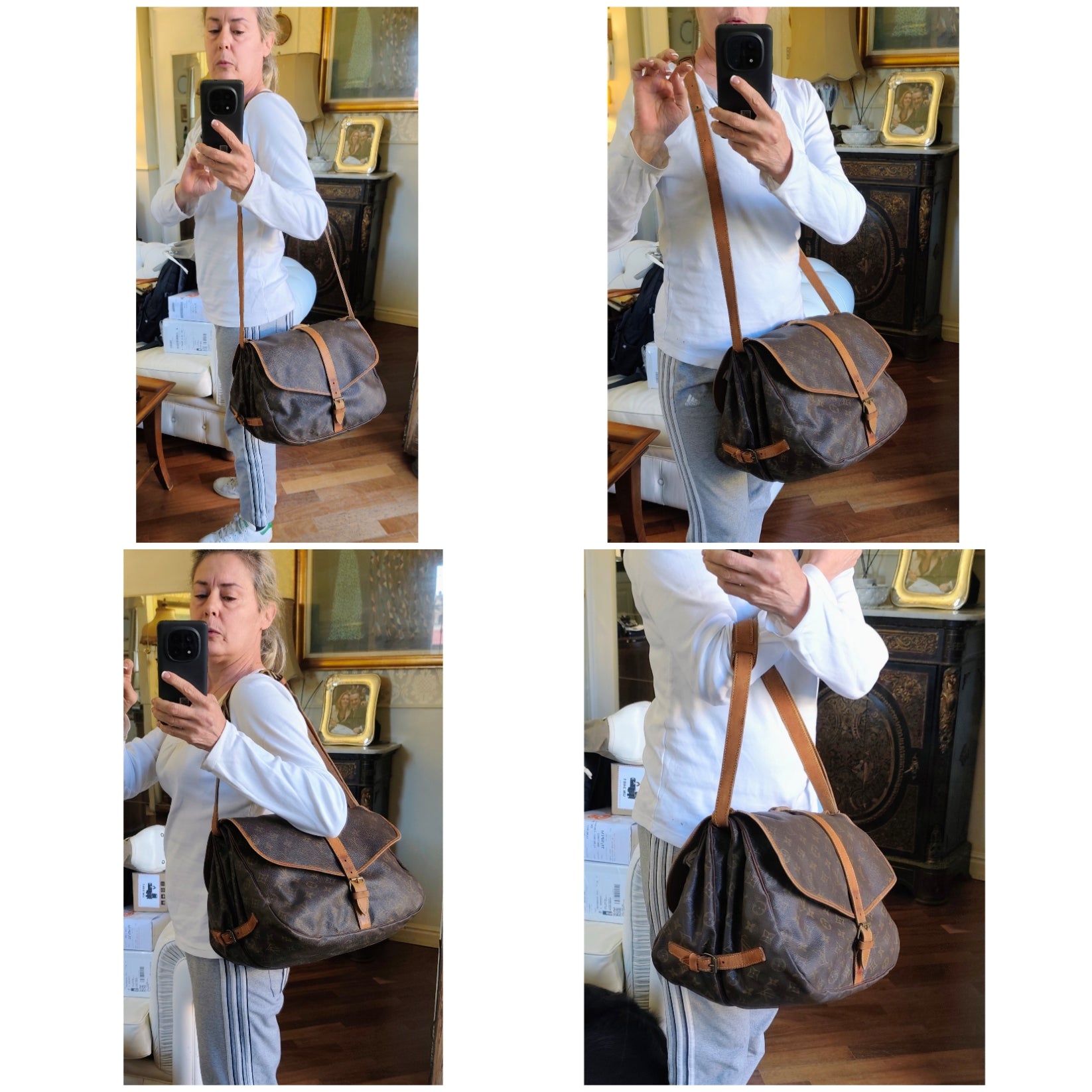 Louis Vuitton - Saumur 35 Monogram Vintage