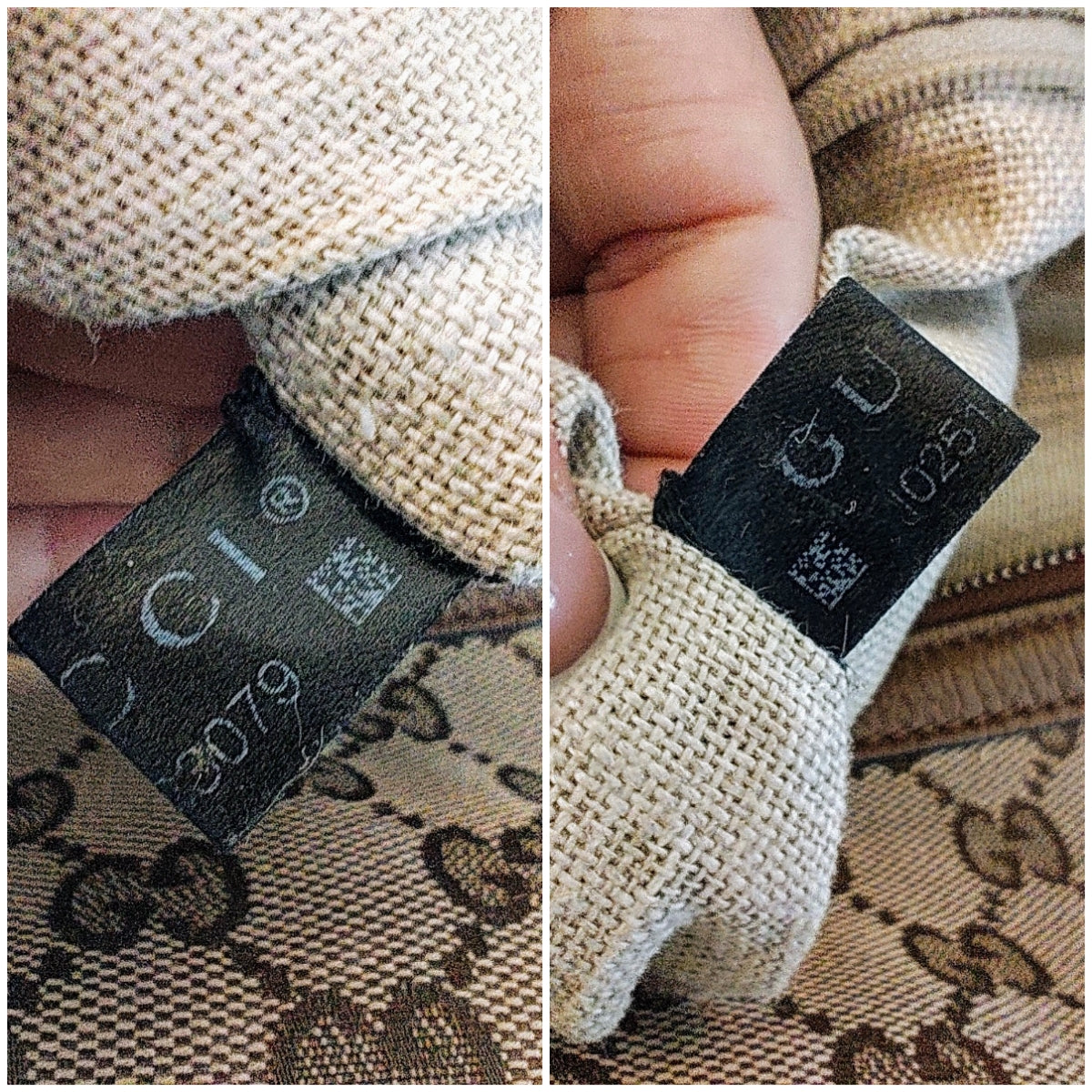 Gucci – Bree Shopper Hobo Tessuto “GG” Beige e Pelle cammello