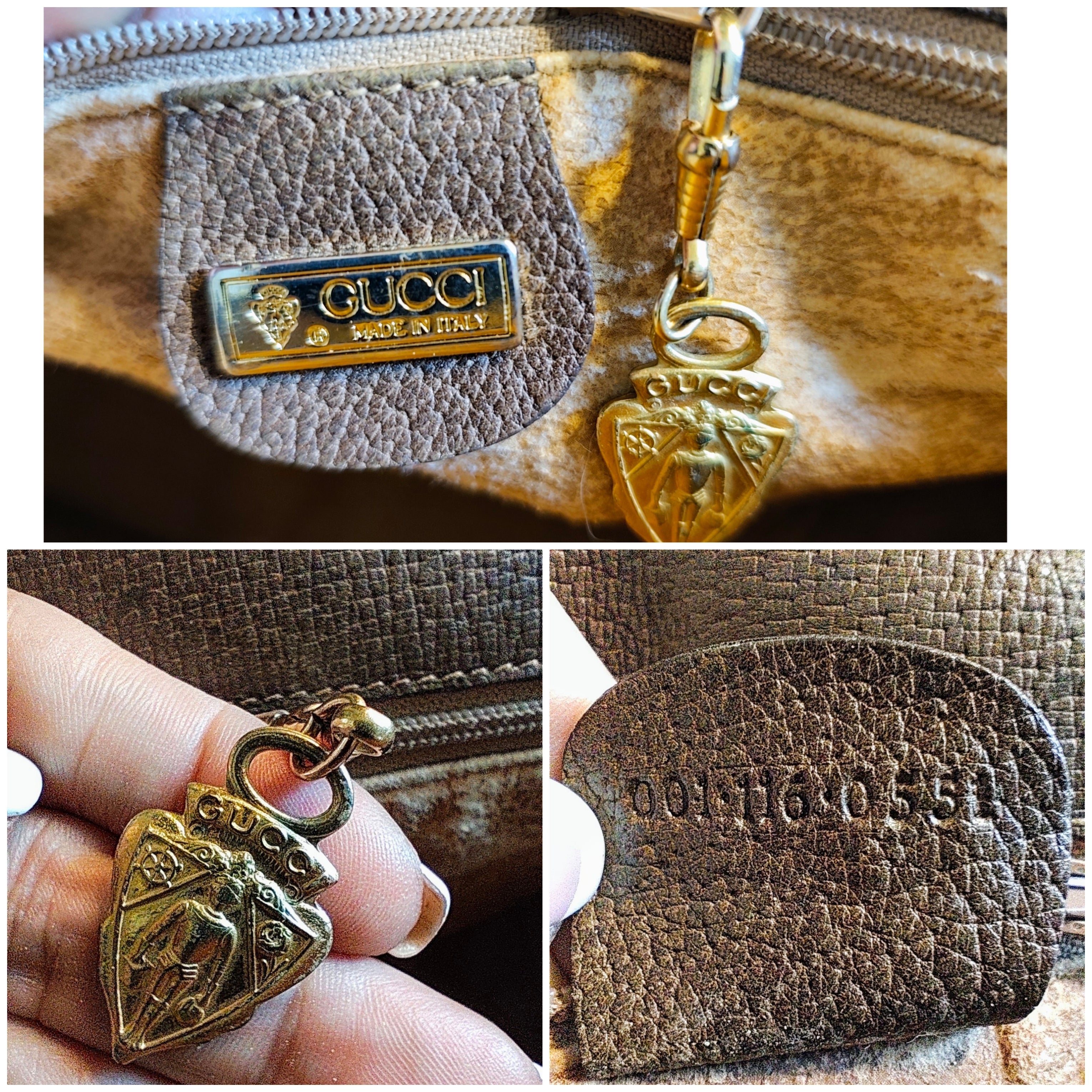 Gucci – Ophidia Camera Bag Postina a Tracolla in Pelle Vintage