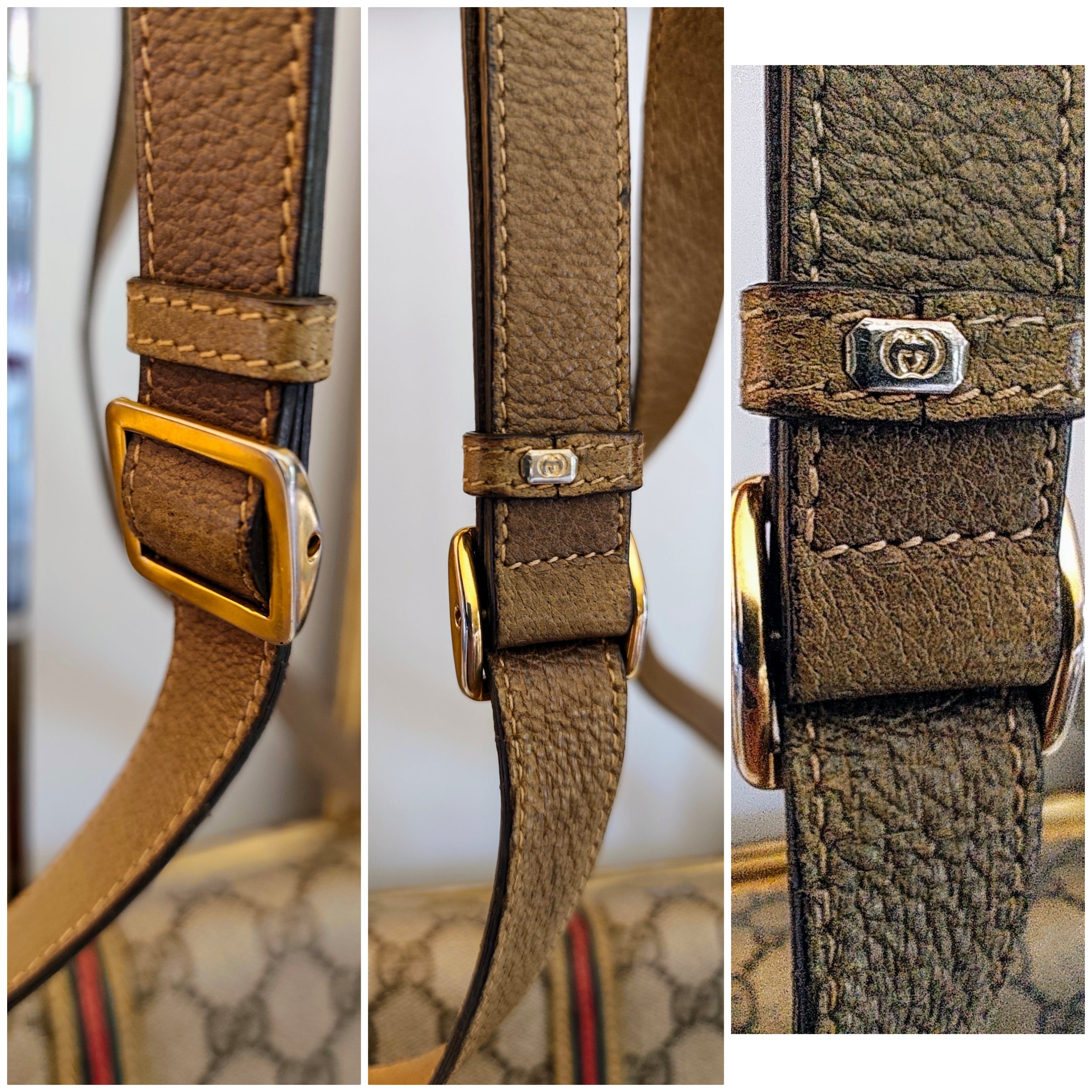 Gucci – Ophidia Camera Bag Postina a Tracolla in Pelle Vintage