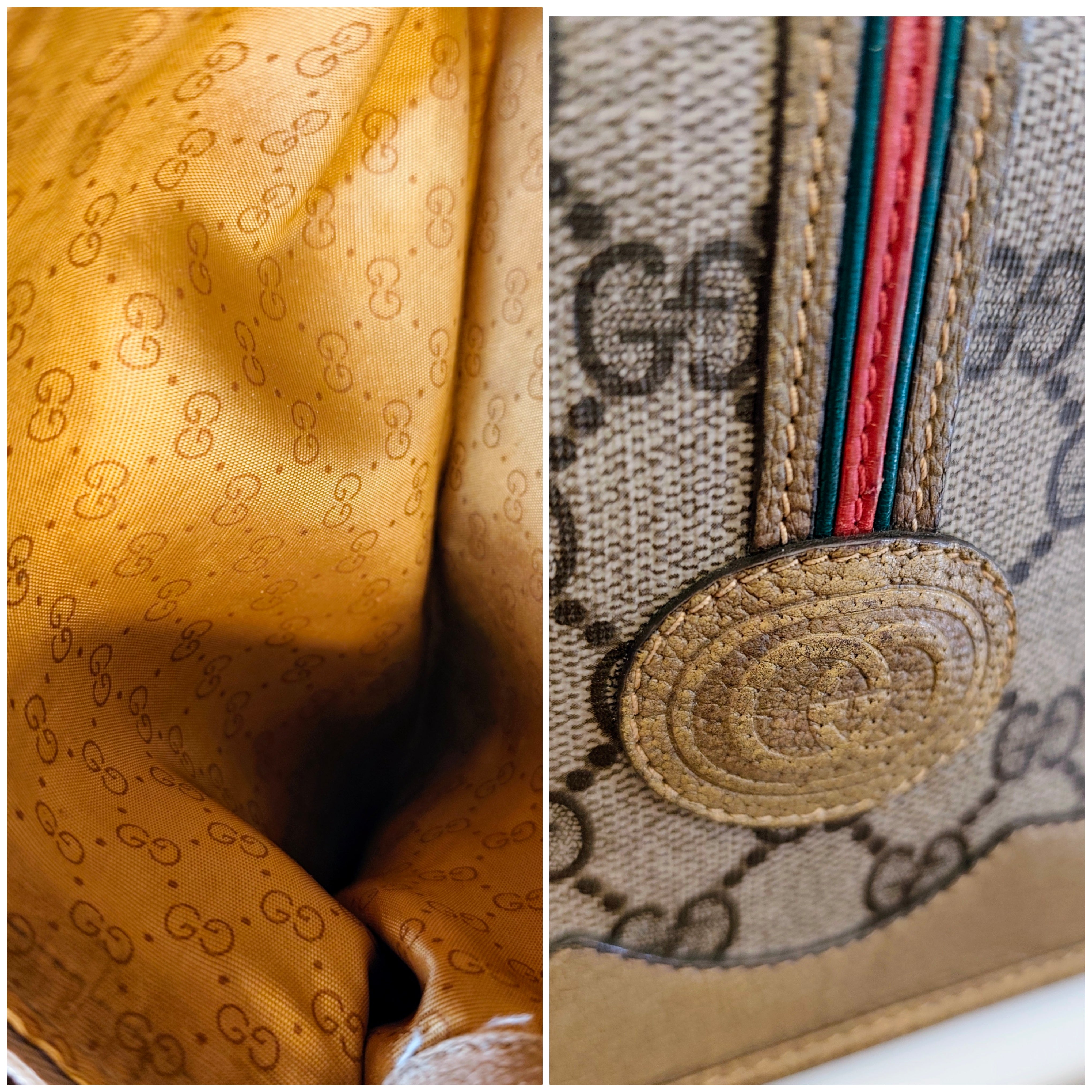 Gucci – Ophidia Camera Bag Postina a Tracolla in Pelle Vintage