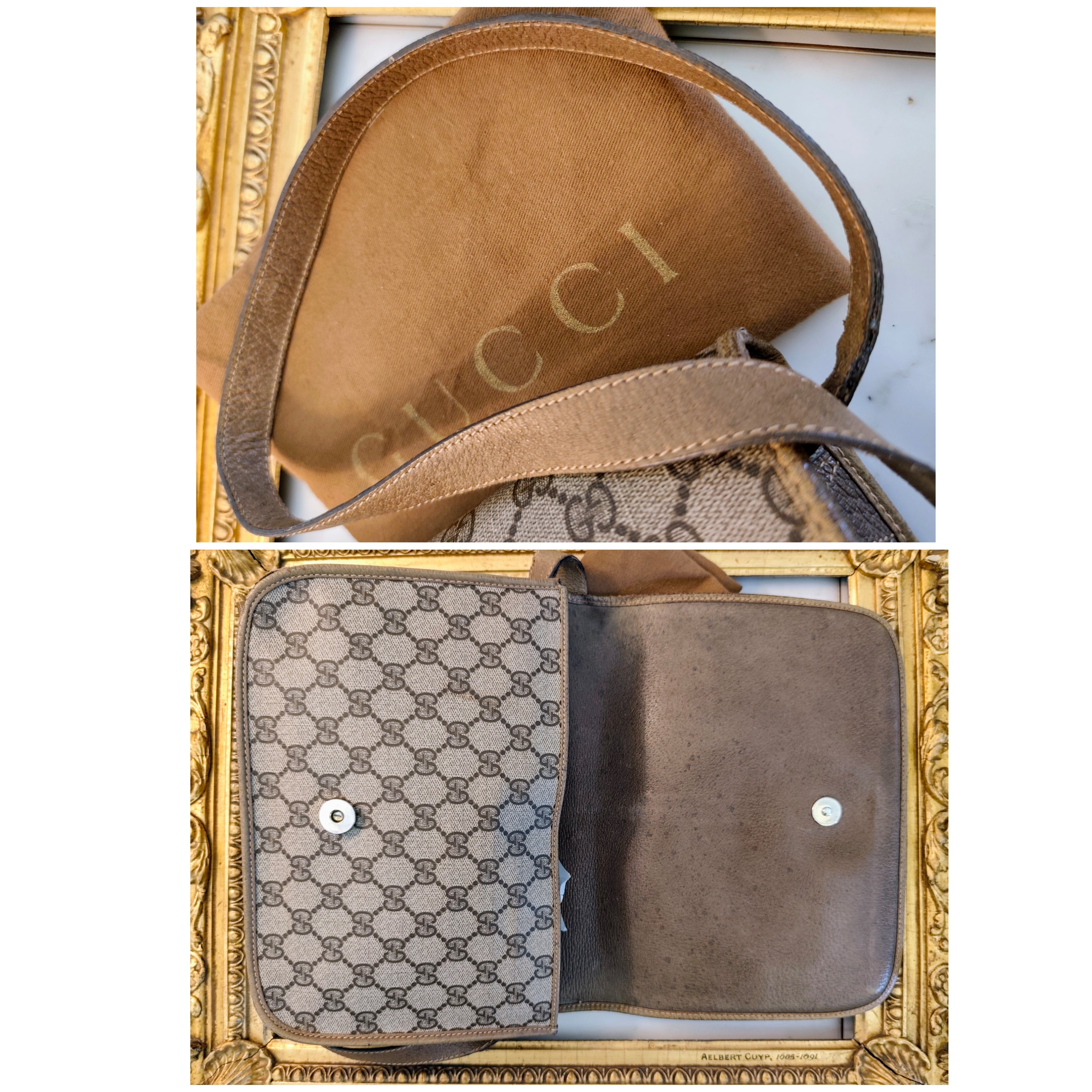 Gucci – Ophidia Camera Bag Postina a Tracolla in Pelle Vintage