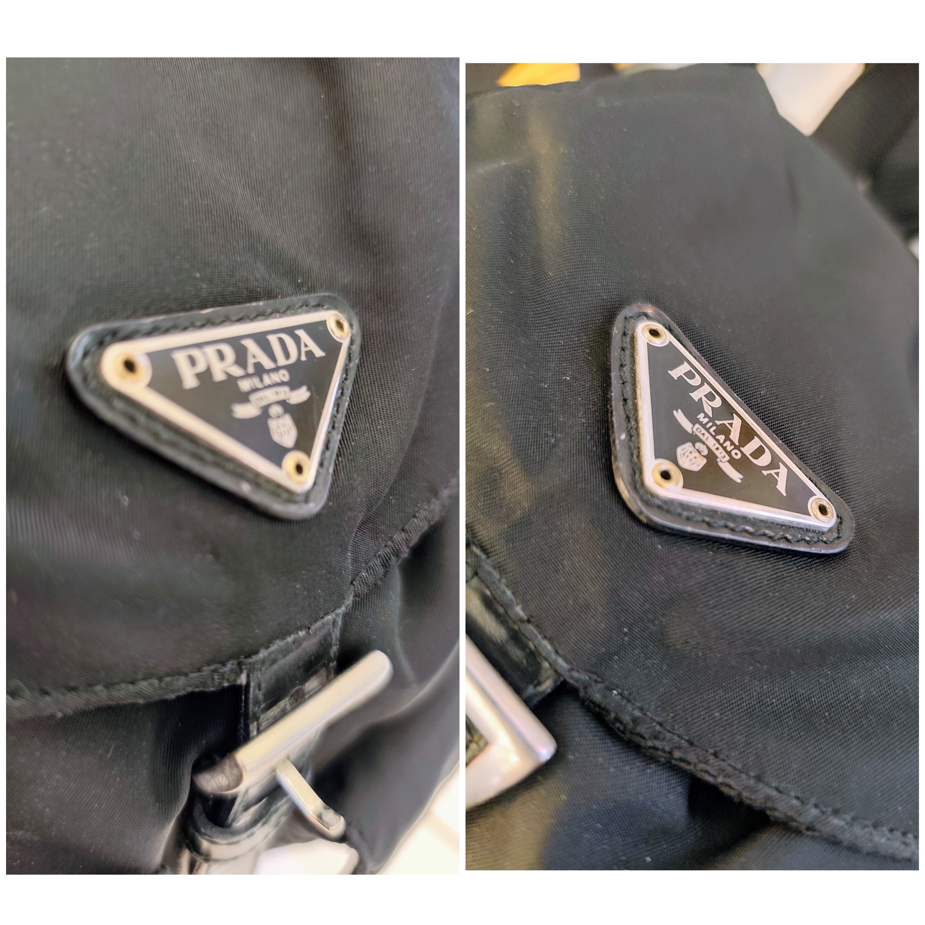 Prada – Zaino Nylon Nero Vintage cod 31