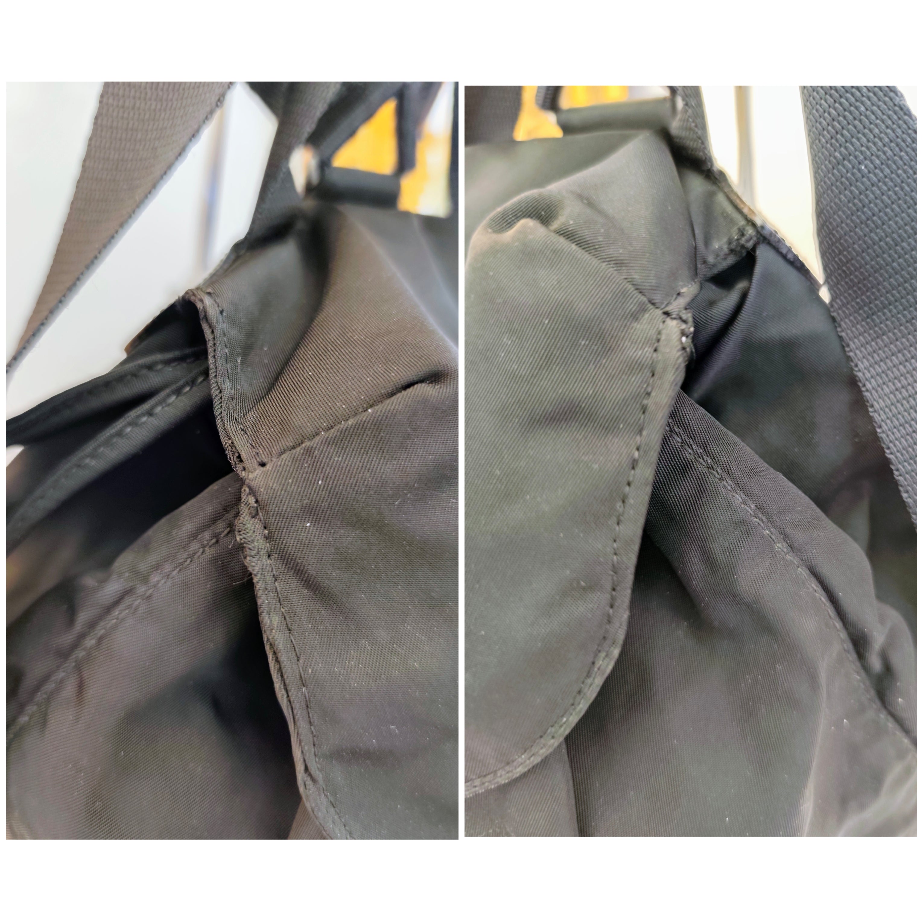 Prada – Zaino Nylon Nero Vintage cod 31