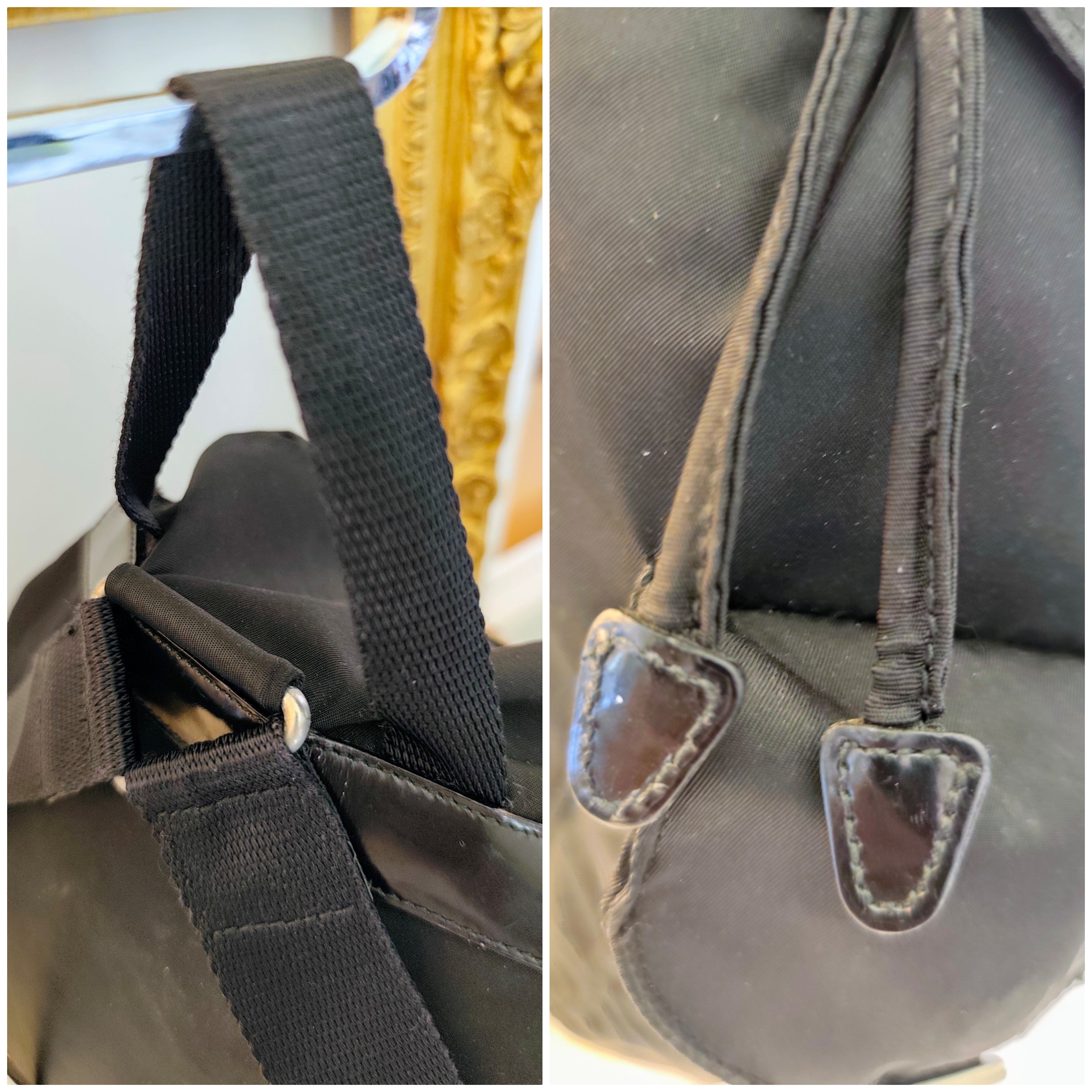 Prada – Zaino Nylon Nero Vintage cod 31