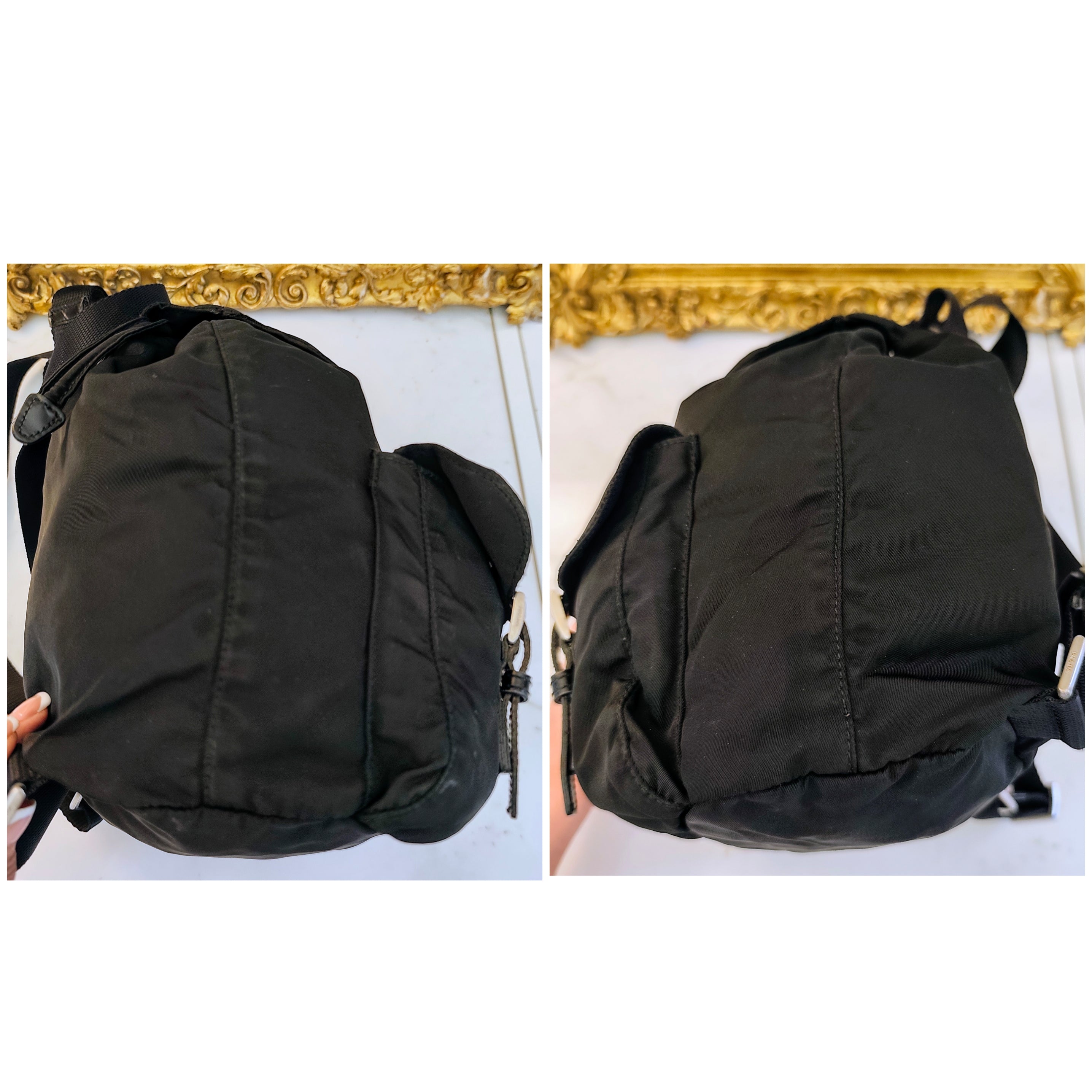 Prada – Zaino Nylon Nero Vintage cod 31