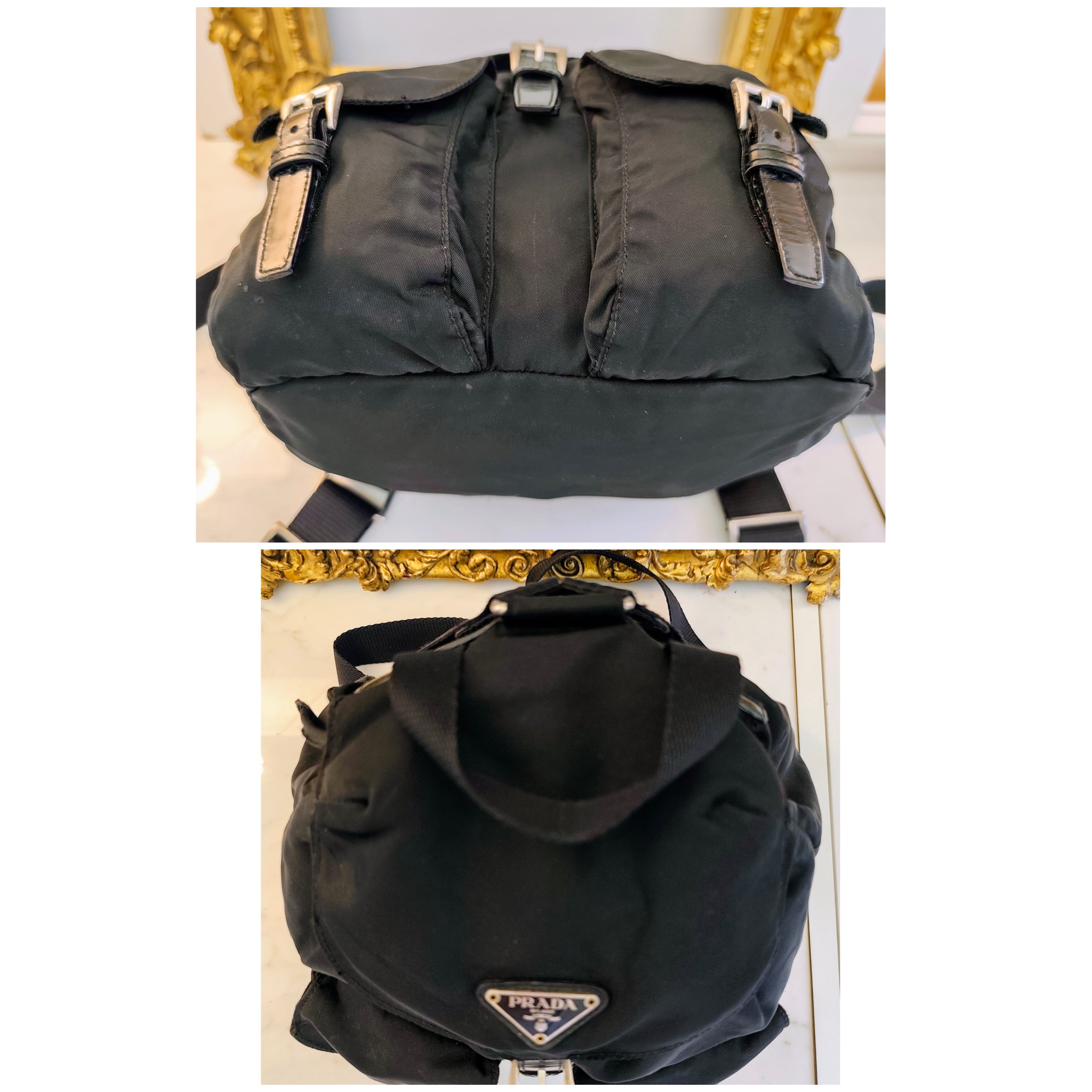 Prada – Zaino Nylon Nero Vintage cod 31