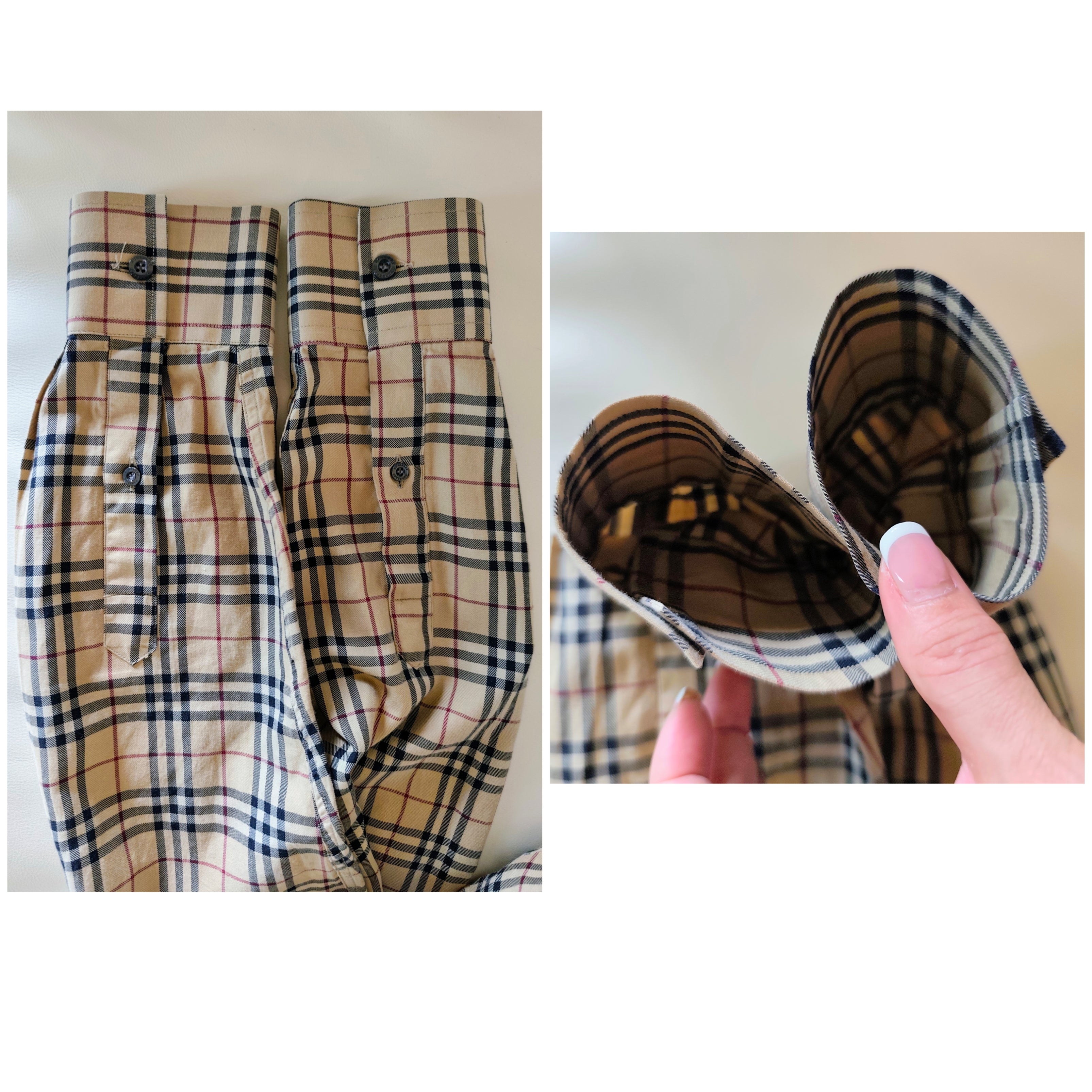 Burberry – Camicia Button Down Unisex Check (Made in England)