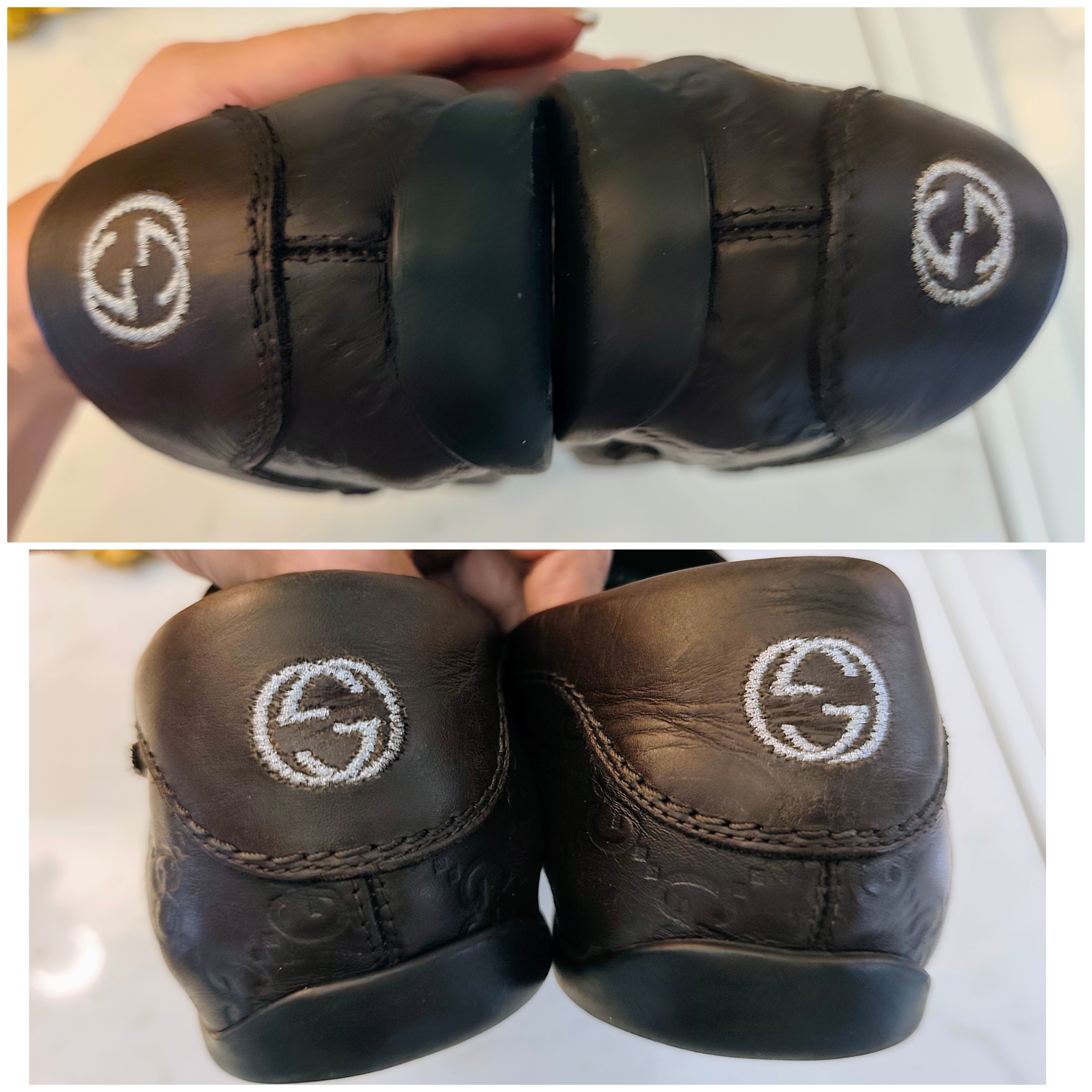 Gucci – Mocassini Uomo in Pelle Guccissima Marrone