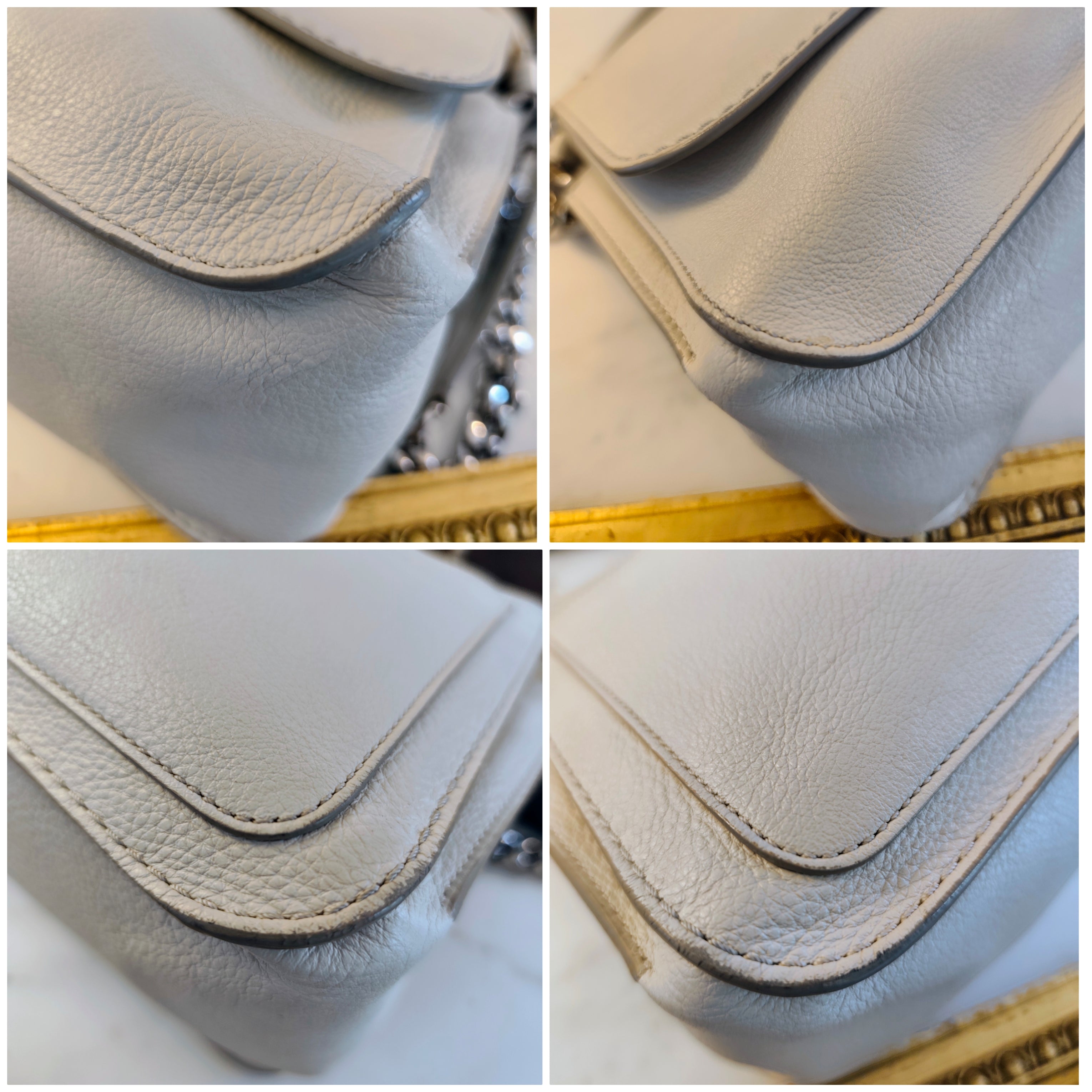 Tod’s – Tote Bag "Double T" a Spalla in Pelle Avorio