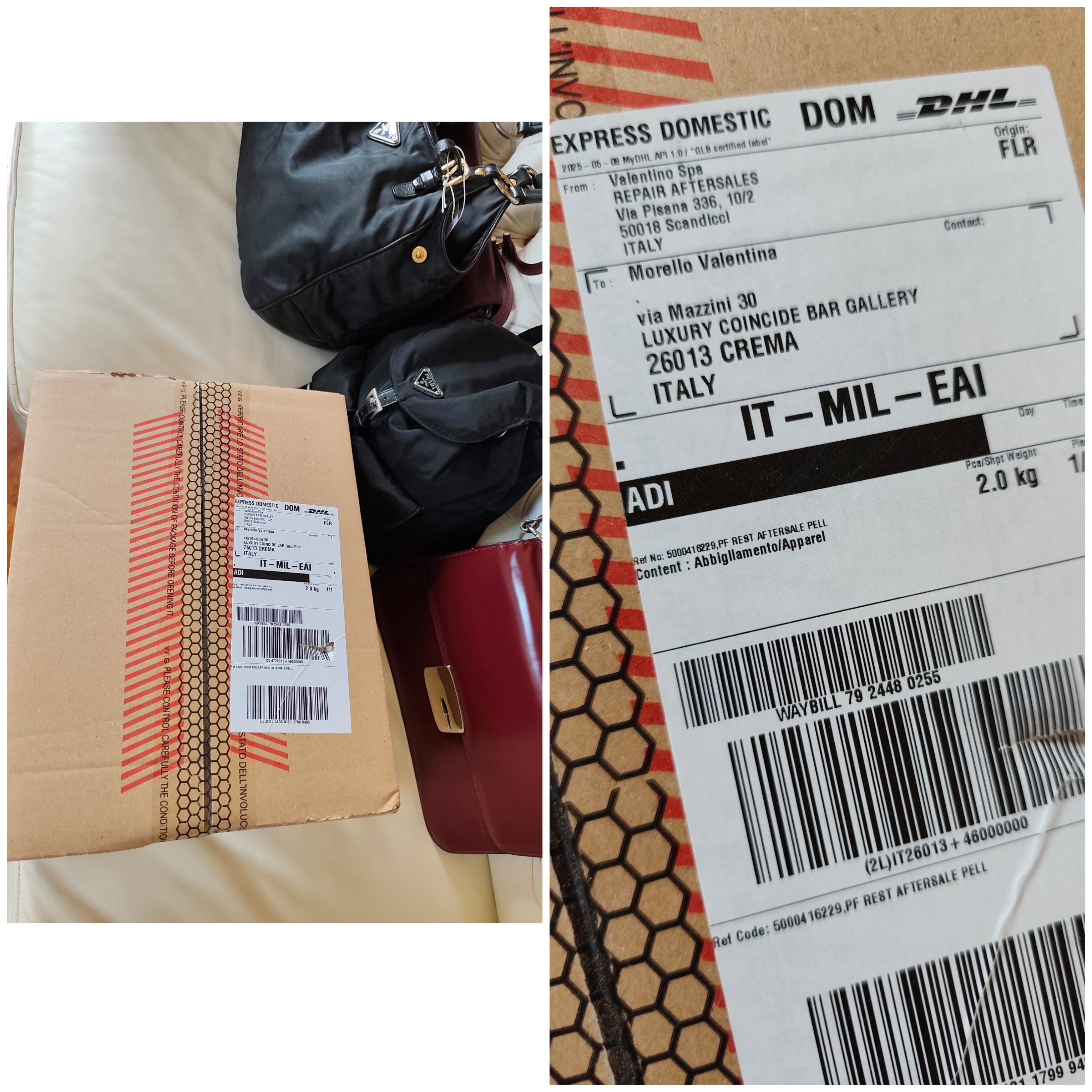 Valentino Garavani – Rockstud Borsa Tote Bag Shopper in Pelle Nera Pari al Nuovo