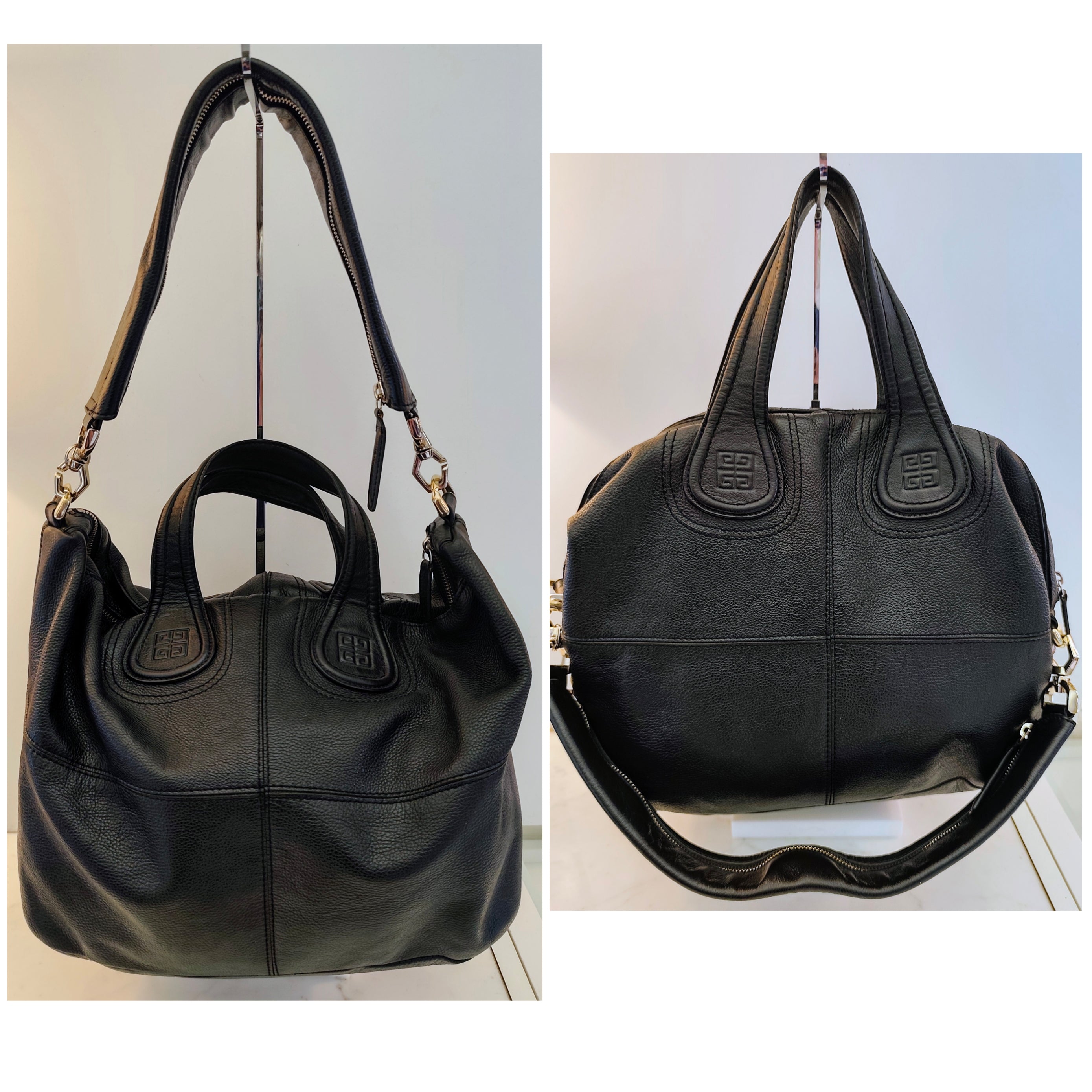 Givenchy Nightintale - Borsa a Spalla in Pelle Nera