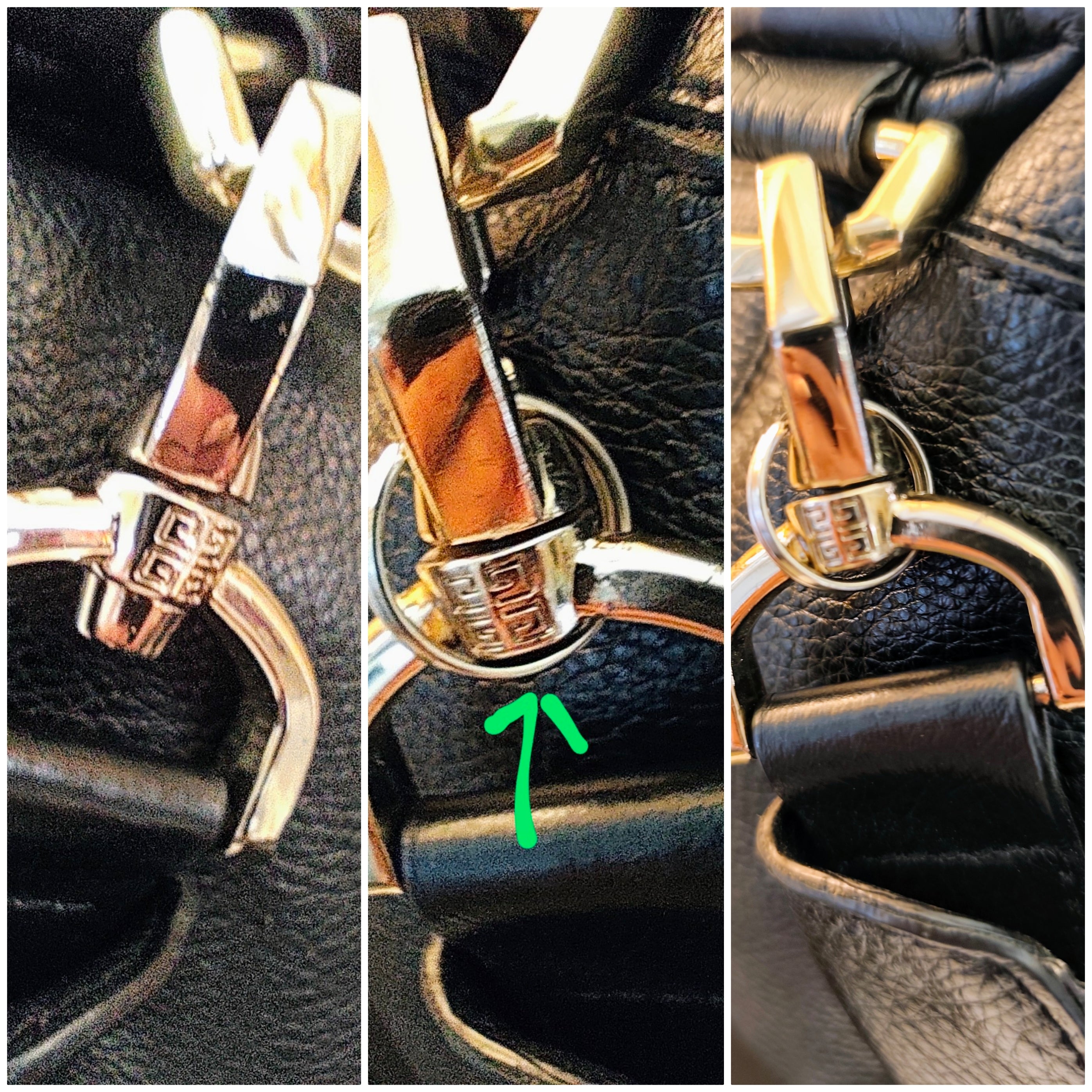 Givenchy Nightintale - Borsa a Spalla in Pelle Nera