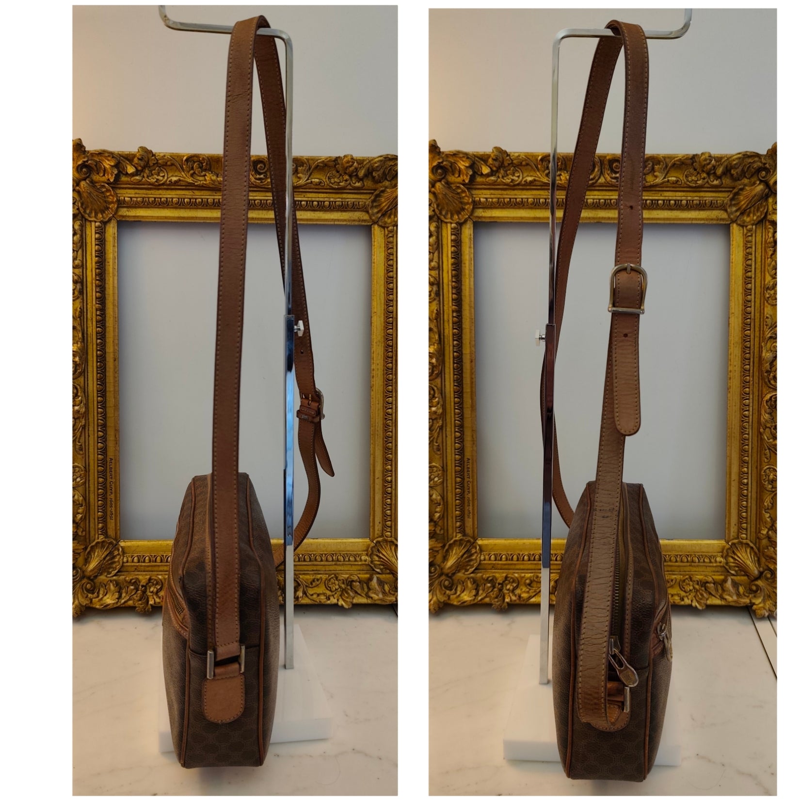 Celine – Camera Bag Postina Tracolla in Canvas Macadam Vintage