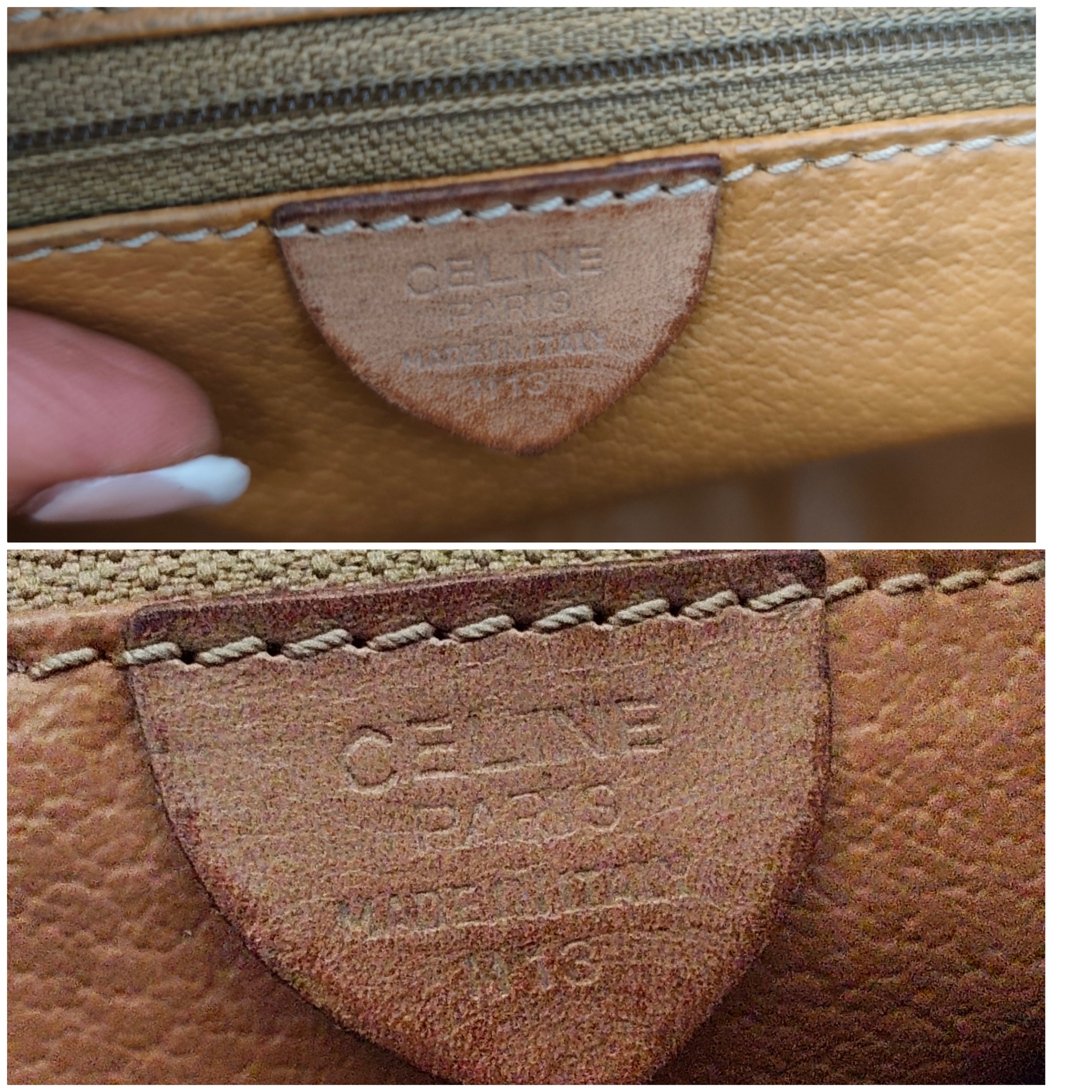 Celine – Camera Bag Postina Tracolla in Canvas Macadam Vintage